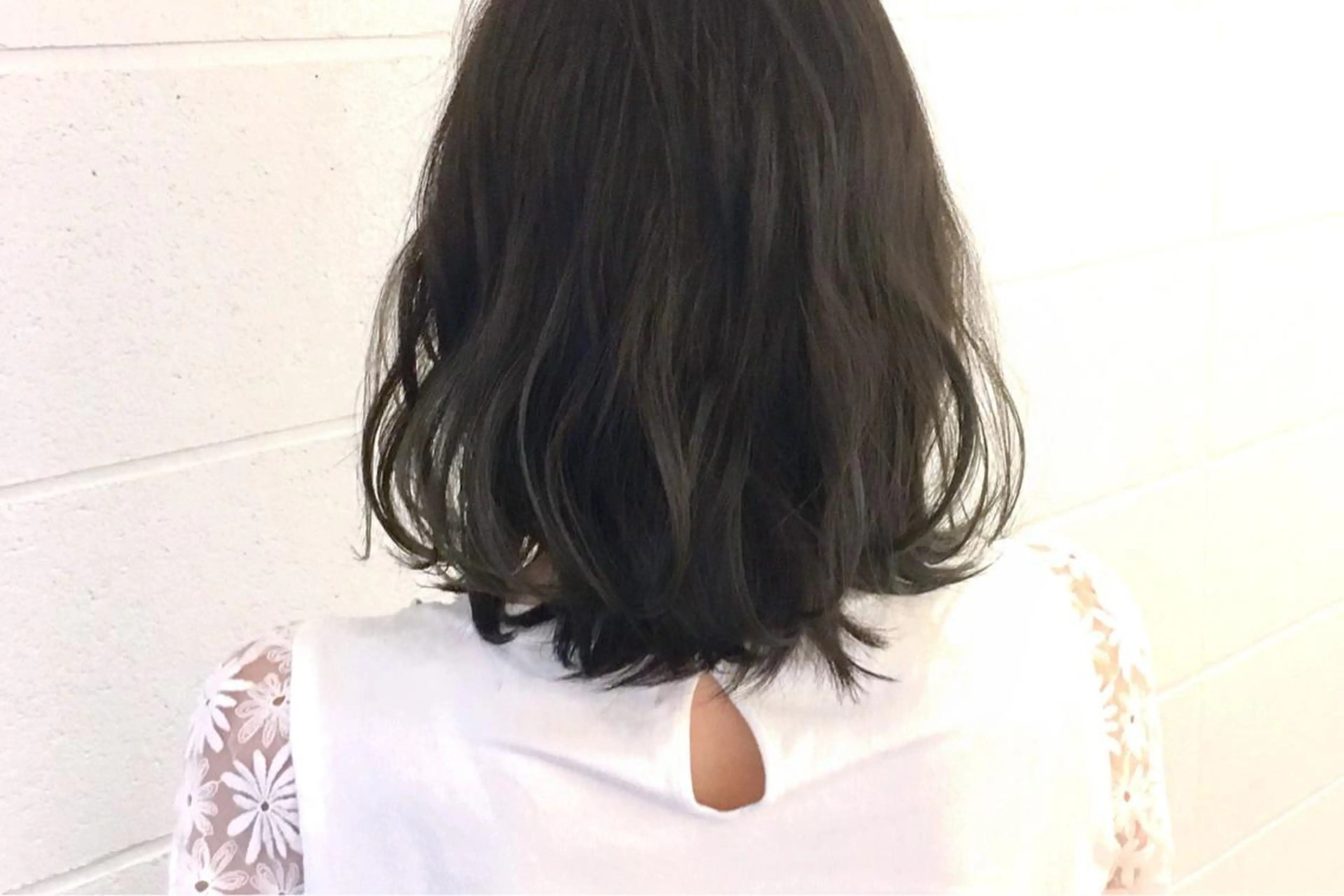 ミディアム カラー パーマ tender所属・tender hair salonのヘアスタイル