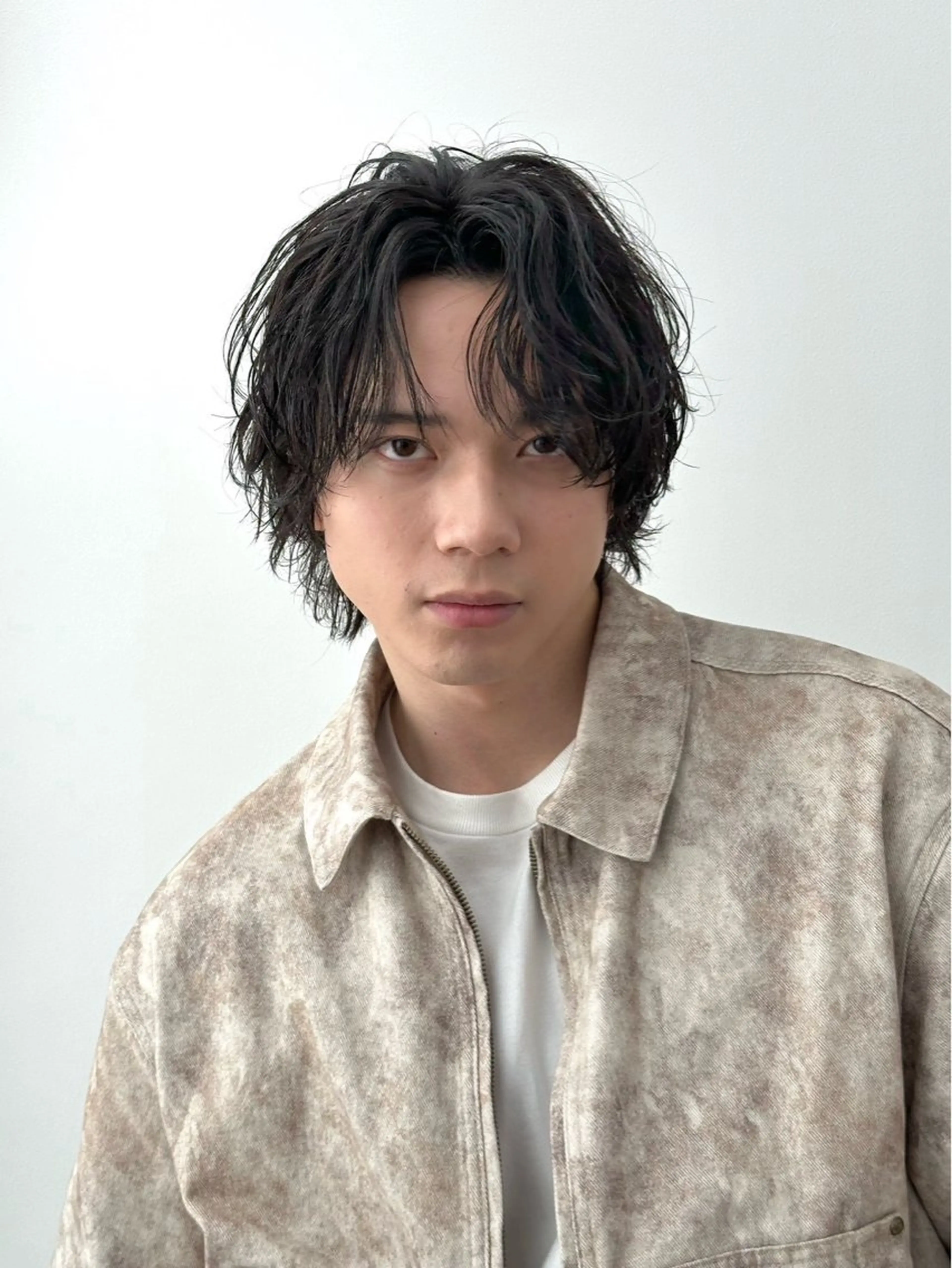 ヘアアレンジ メンズ ヘアセット 金本 佐介のヘアスタイル