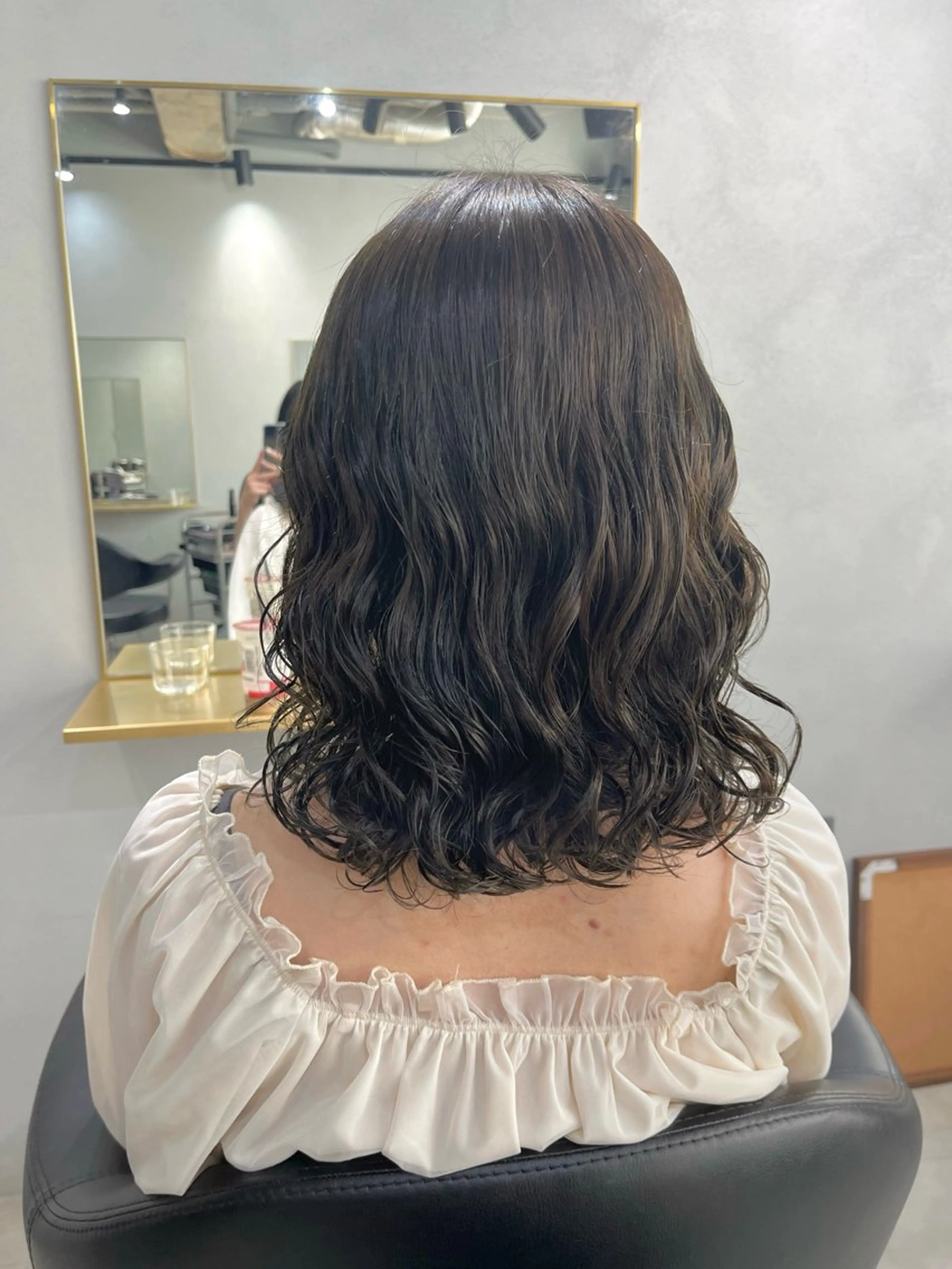 カラー パーマ カット ヘアカラー パーマ 【arc】 佐藤未希穂/ボブのヘアスタイル