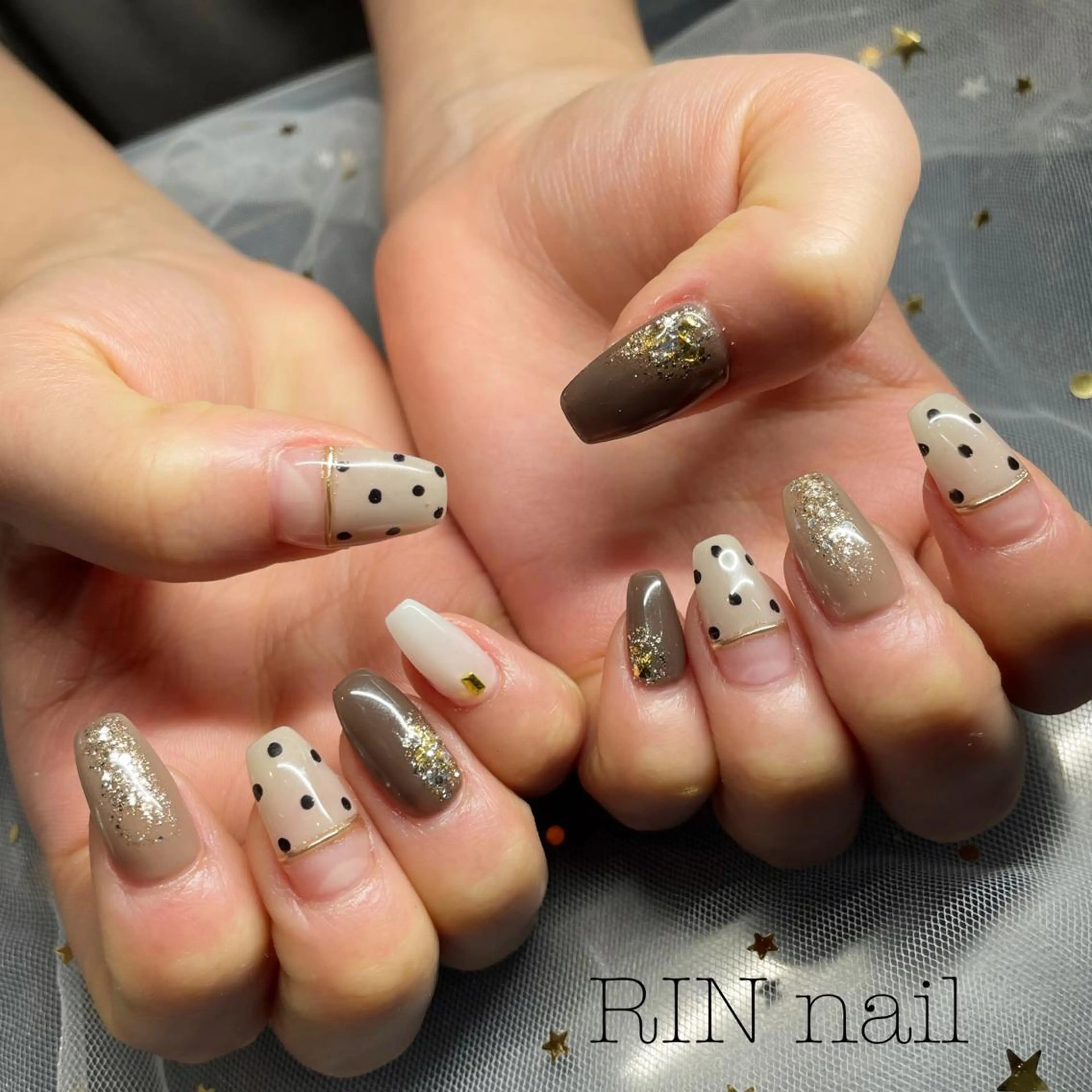 ネイル ハンドネイル ハンドケア RIN HOMEnailのネイルデザイン