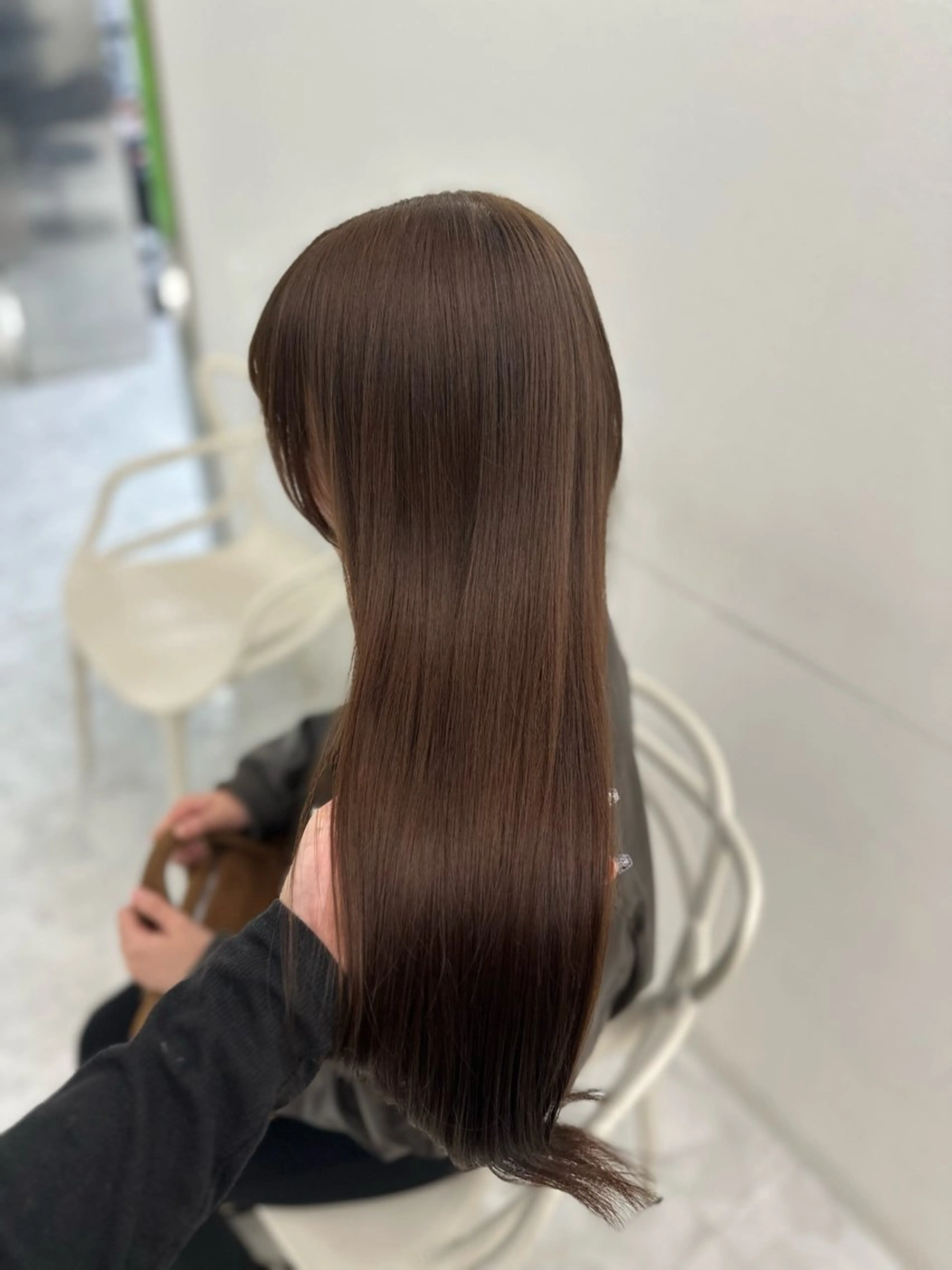 カラー ヘアカラー トリートメント 透ける透明感カラー 🤍anju🎀のヘアスタイル