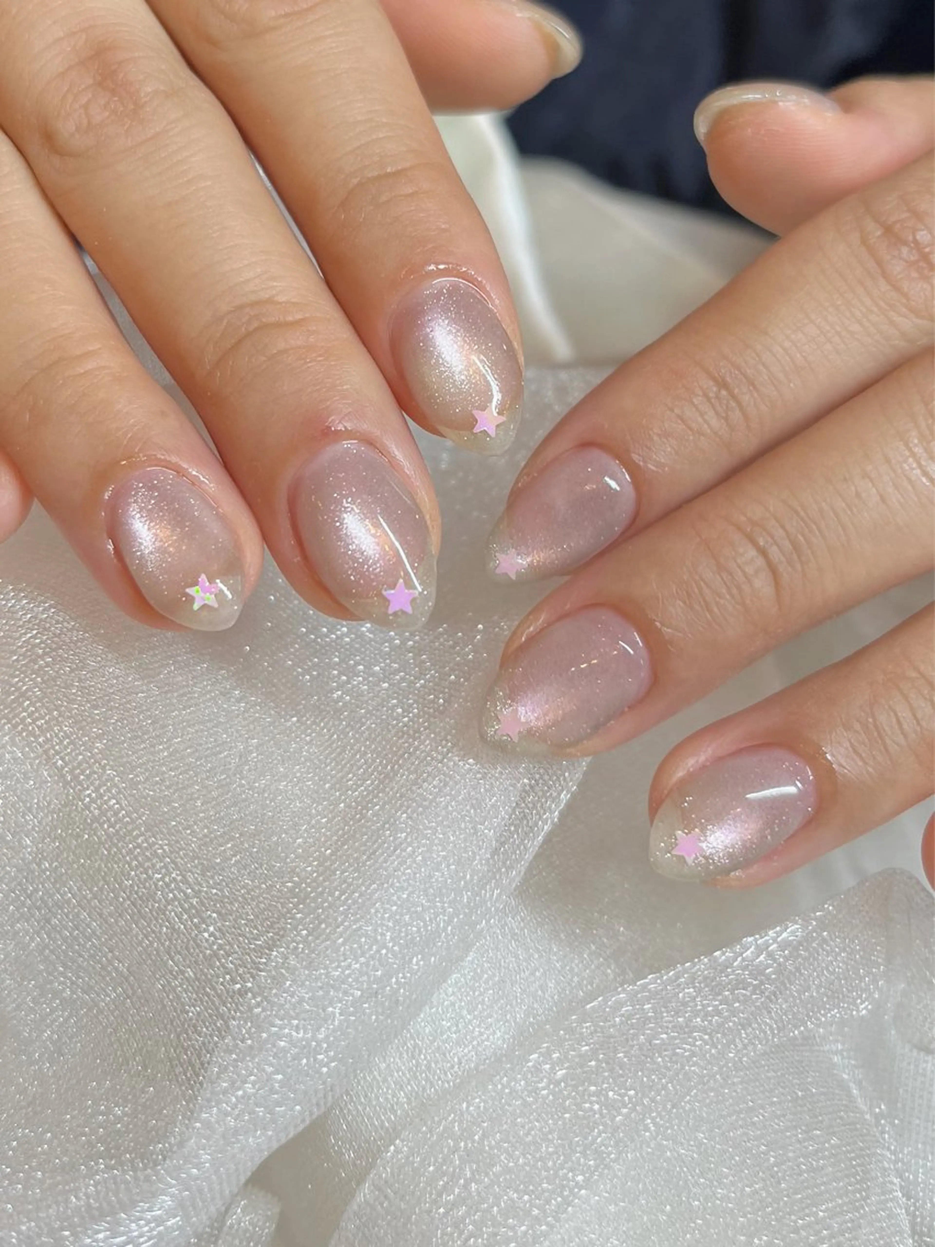 ネイル キラキラネイル ハンドネイル pétit所属・sarina..ෆ jr.ネイリストのネイルデザイン