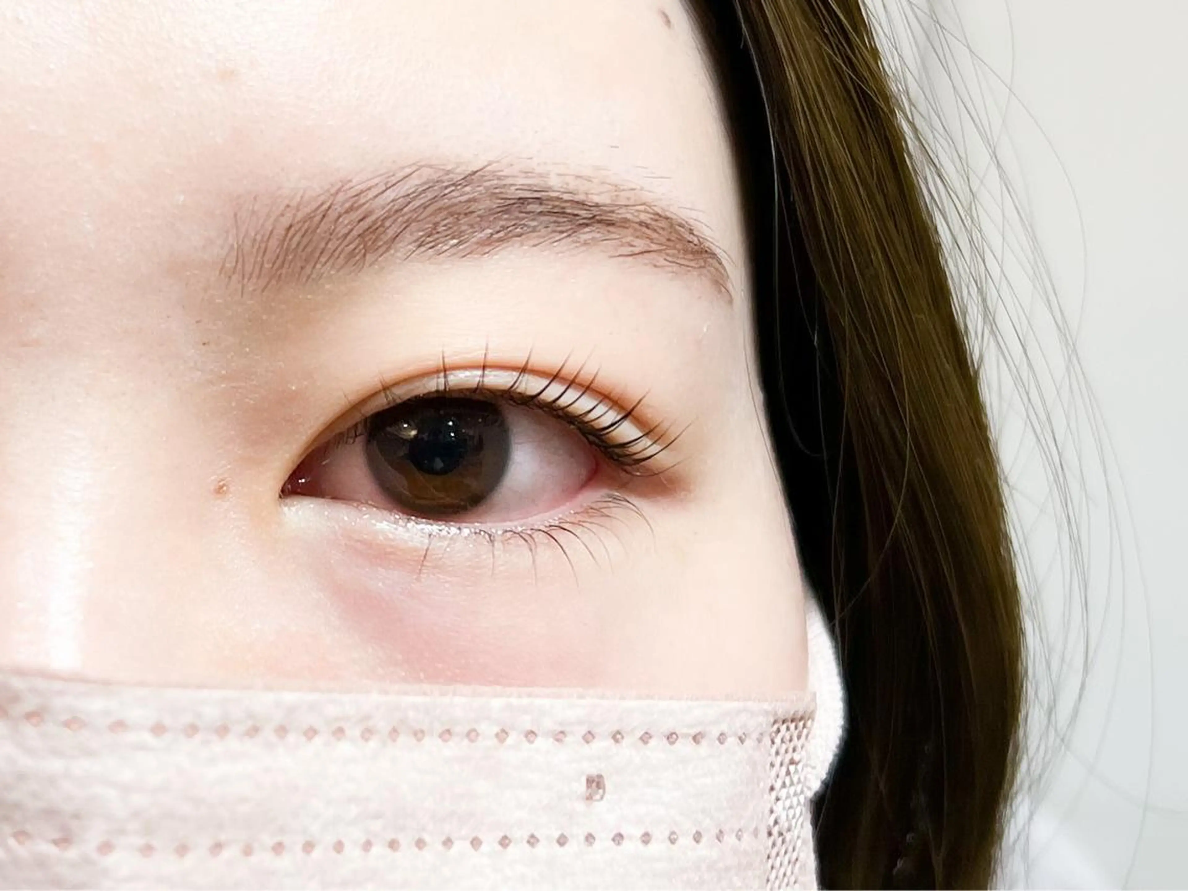 マツエク・マツパ パリジェンヌラッシュリフト akane .mのマツエク・マツパデザイン