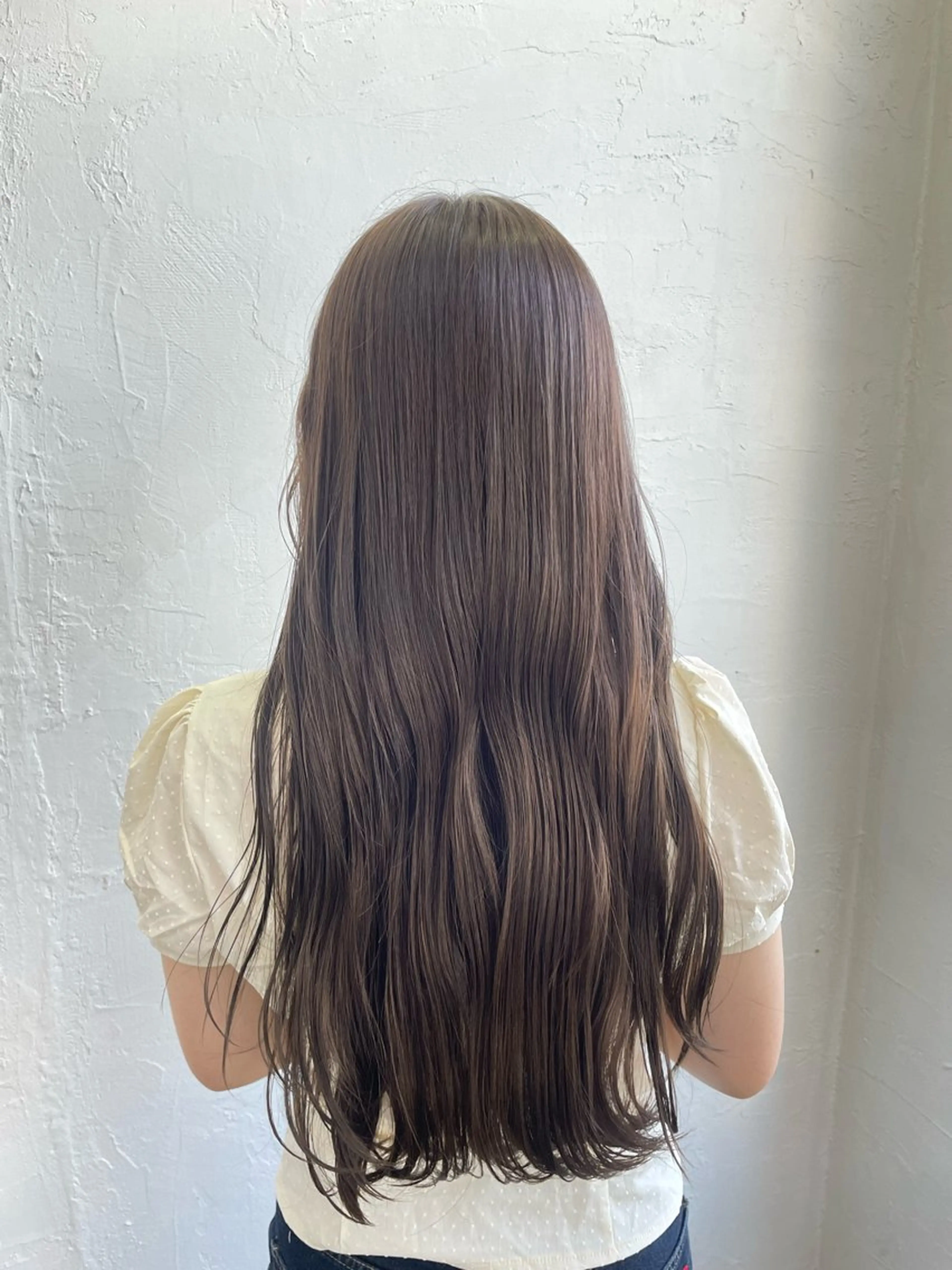one color ＋ 7step treatment🧴💭の写真