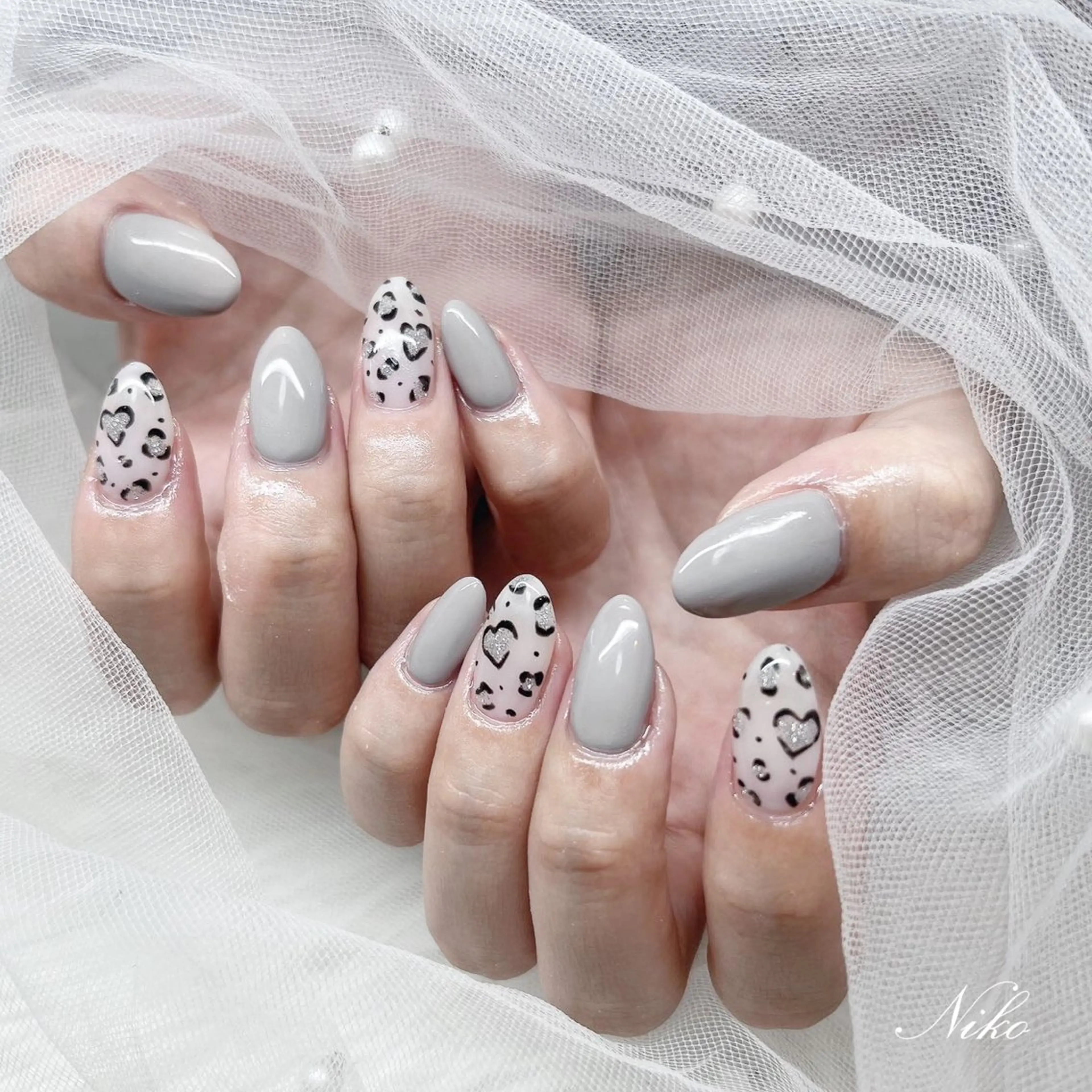 ネイル チークネイル 長さ出し フラッシュネイル フットネイル フレンチネイル ハンドネイル ハンドケア Niko nailサロンのネイルデザイン