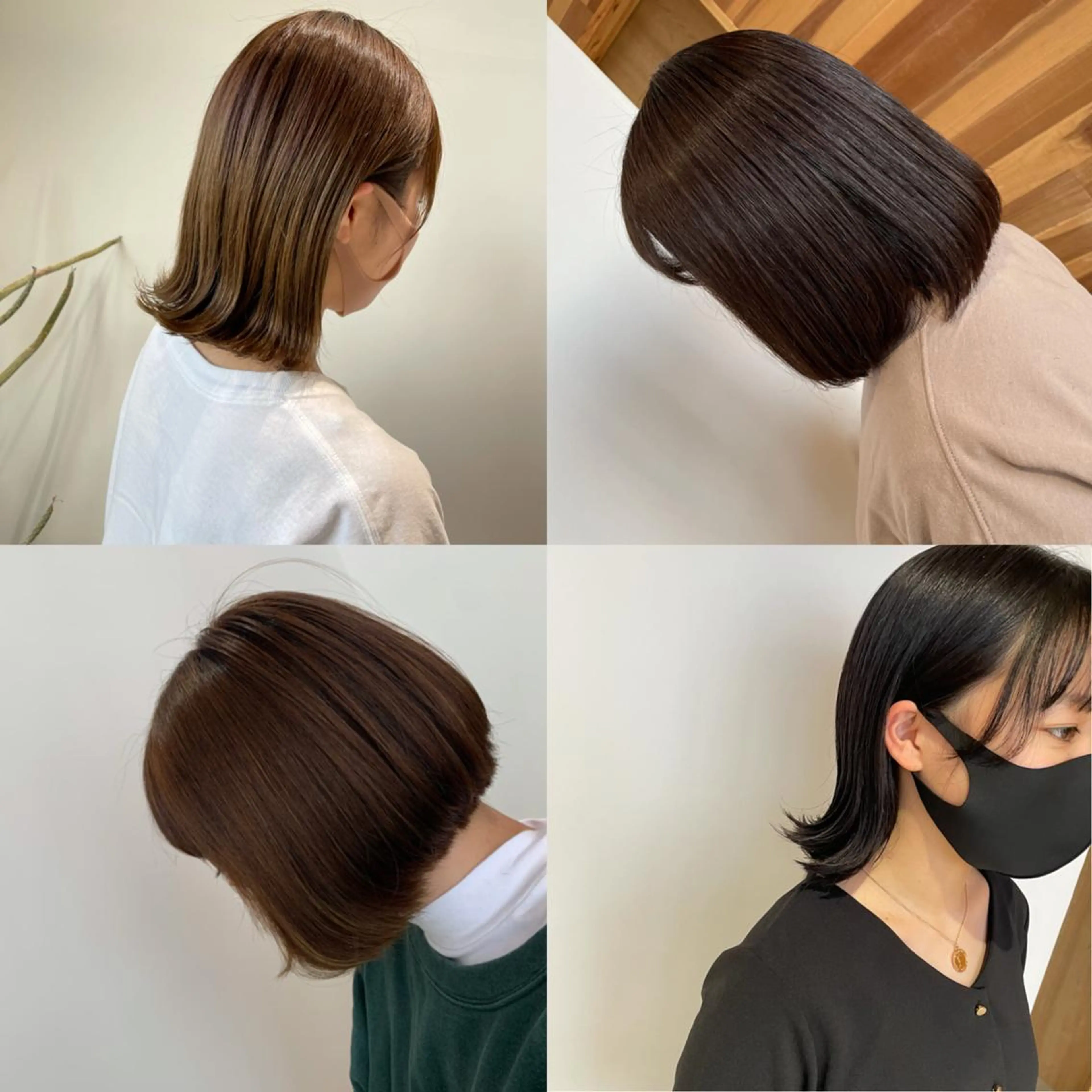 ミディアム ボブ カット SOU所属・ふるかわ れなのヘアスタイル