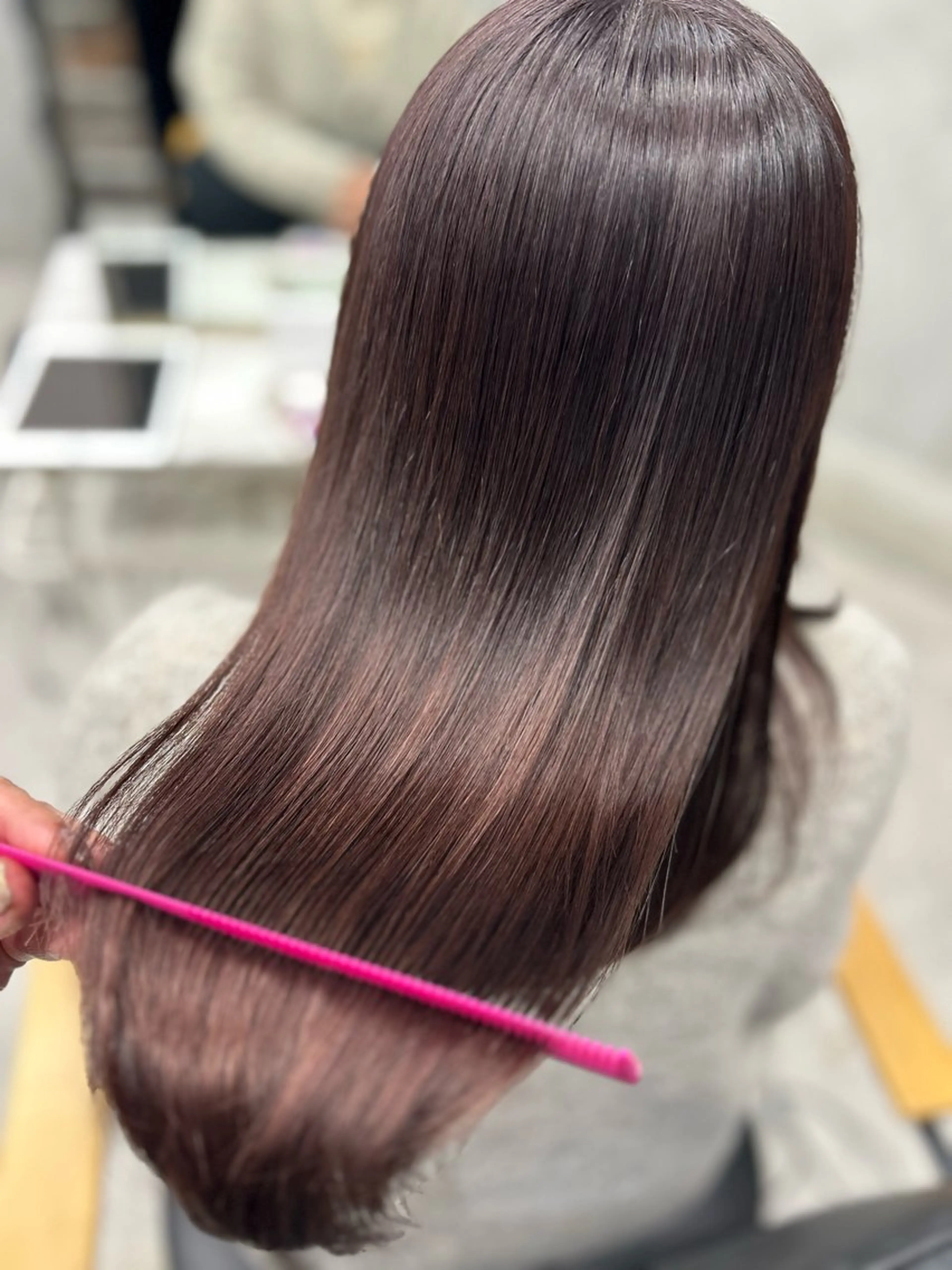 🌼minimo限定🌼顔周りカット+艶カラー+3stepトリートメント💫の写真