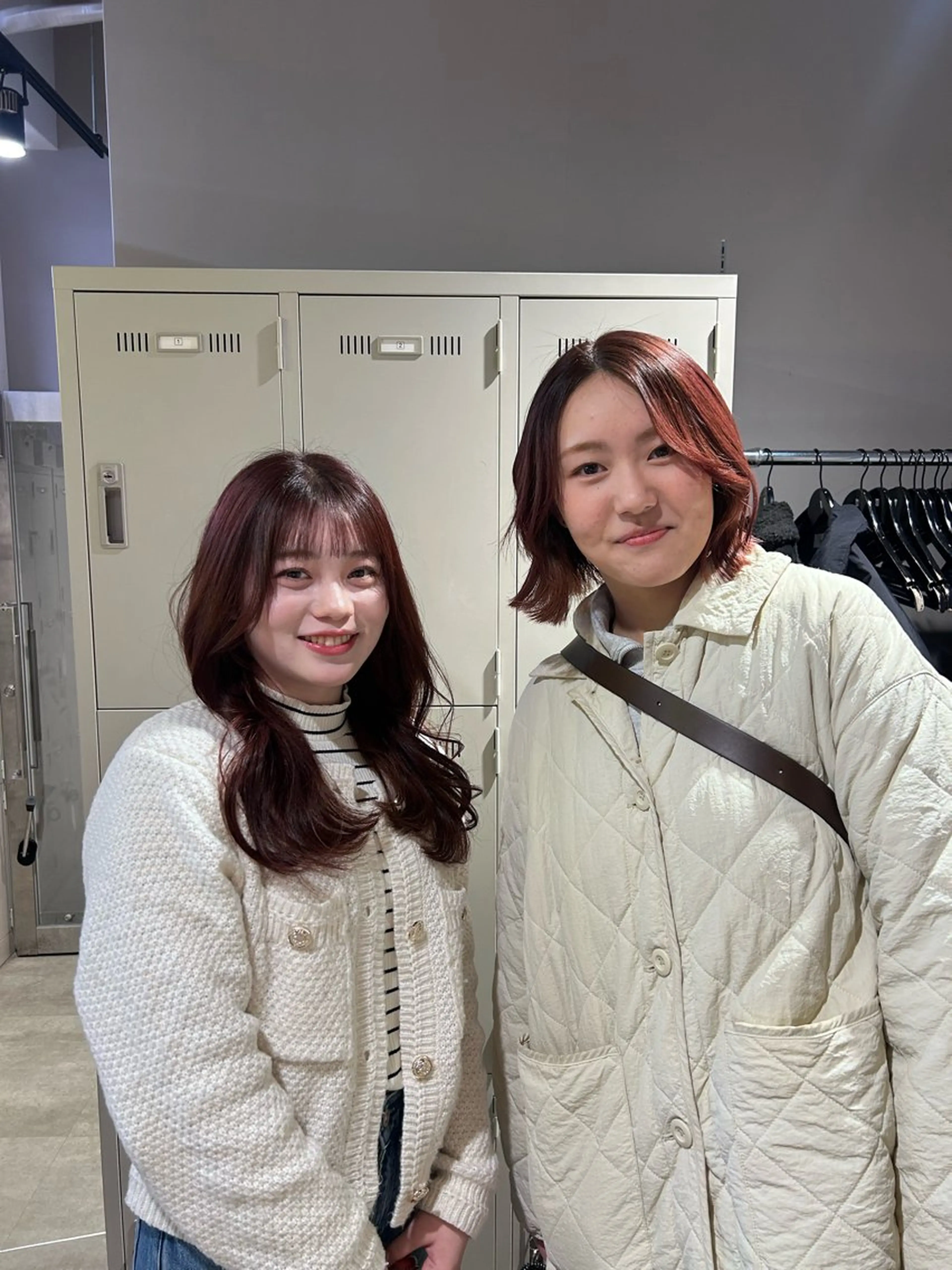 カラー ヘアカラー トリートメント beige🤎ダブル カラー/レイヤー🧸のヘアスタイル