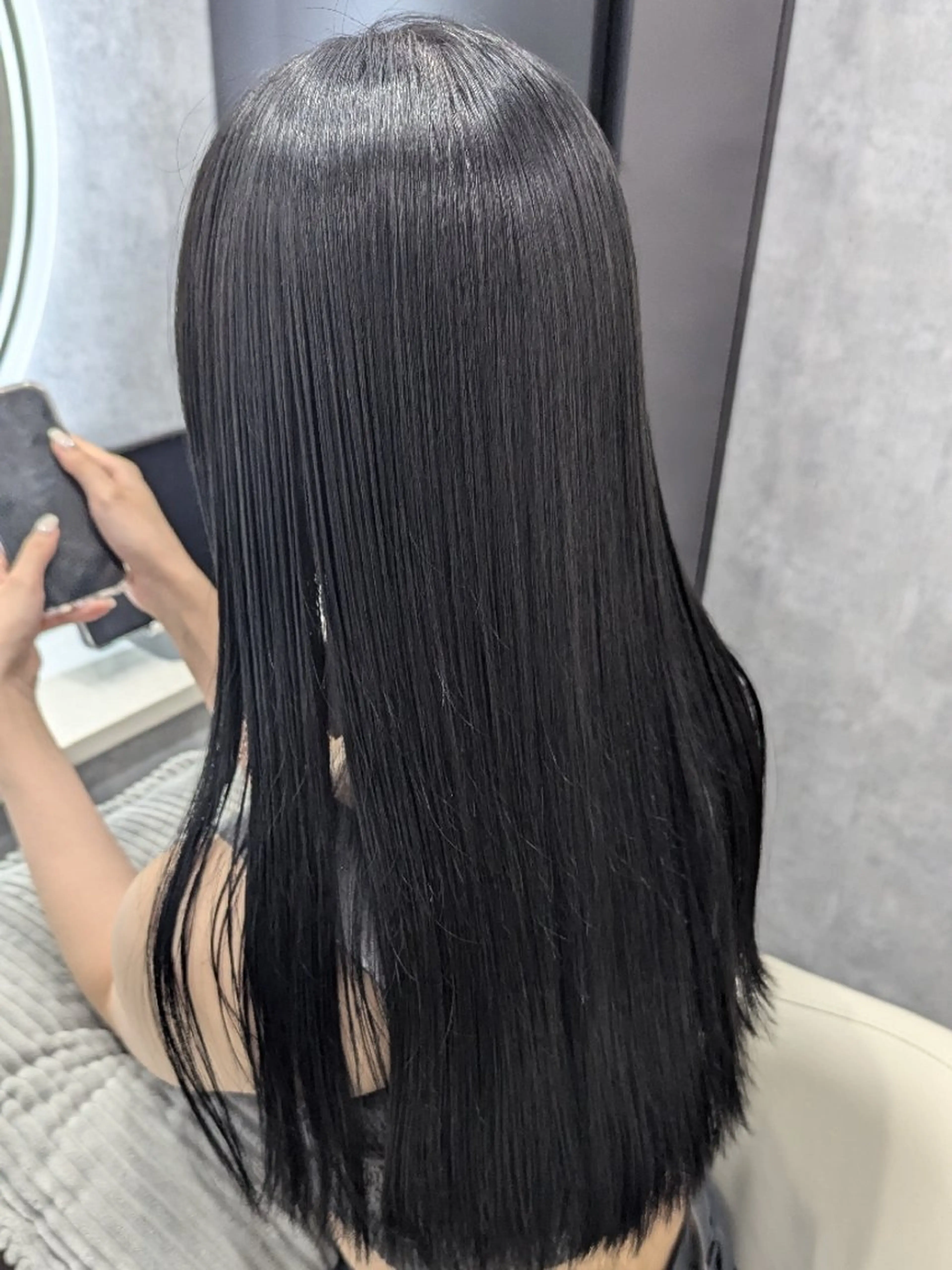 ロング トリートメント 🩶MIYU🩶 うるつやカラー୨୧のヘアスタイル