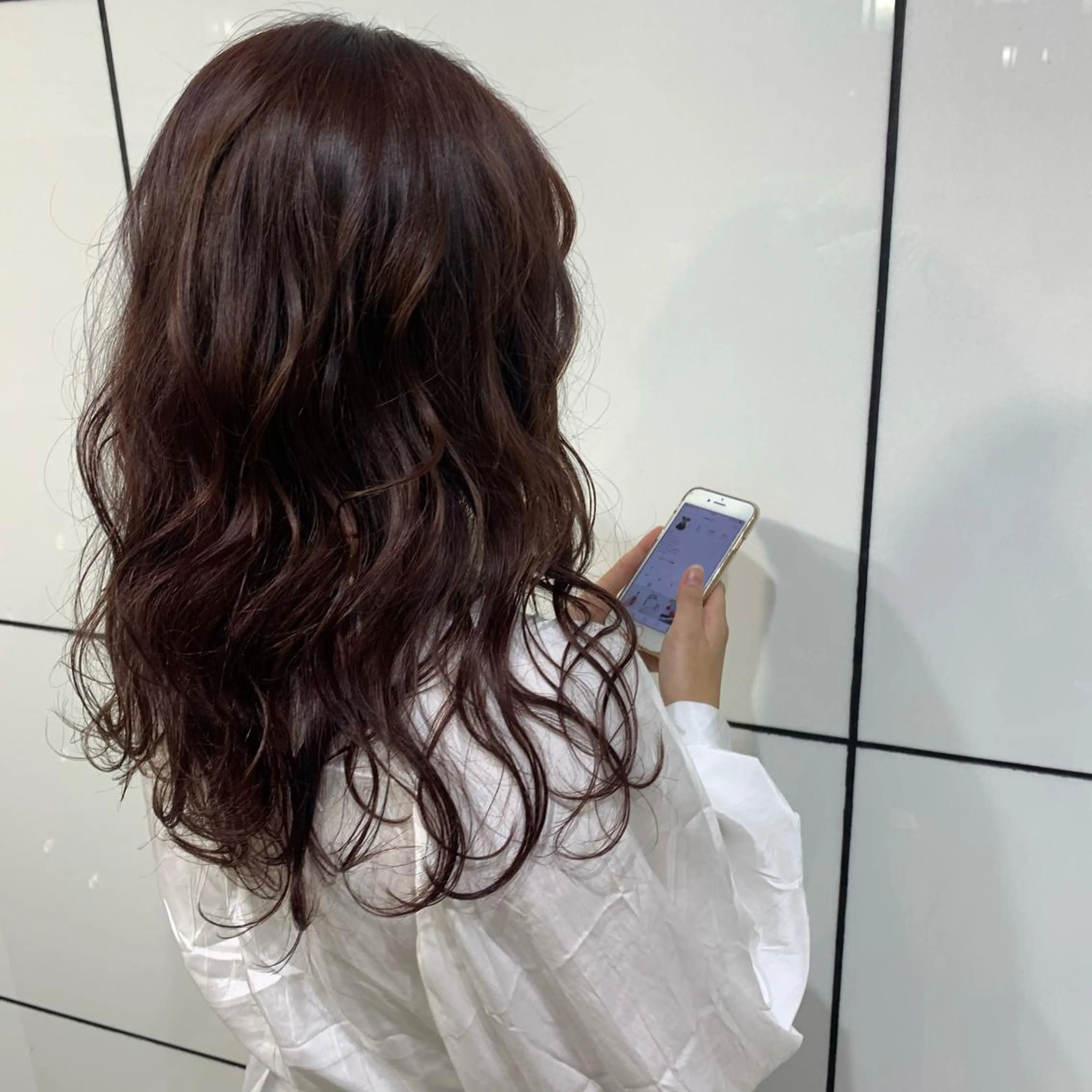 セミロング 韓国ヘア🦋 MIYUのヘアスタイル