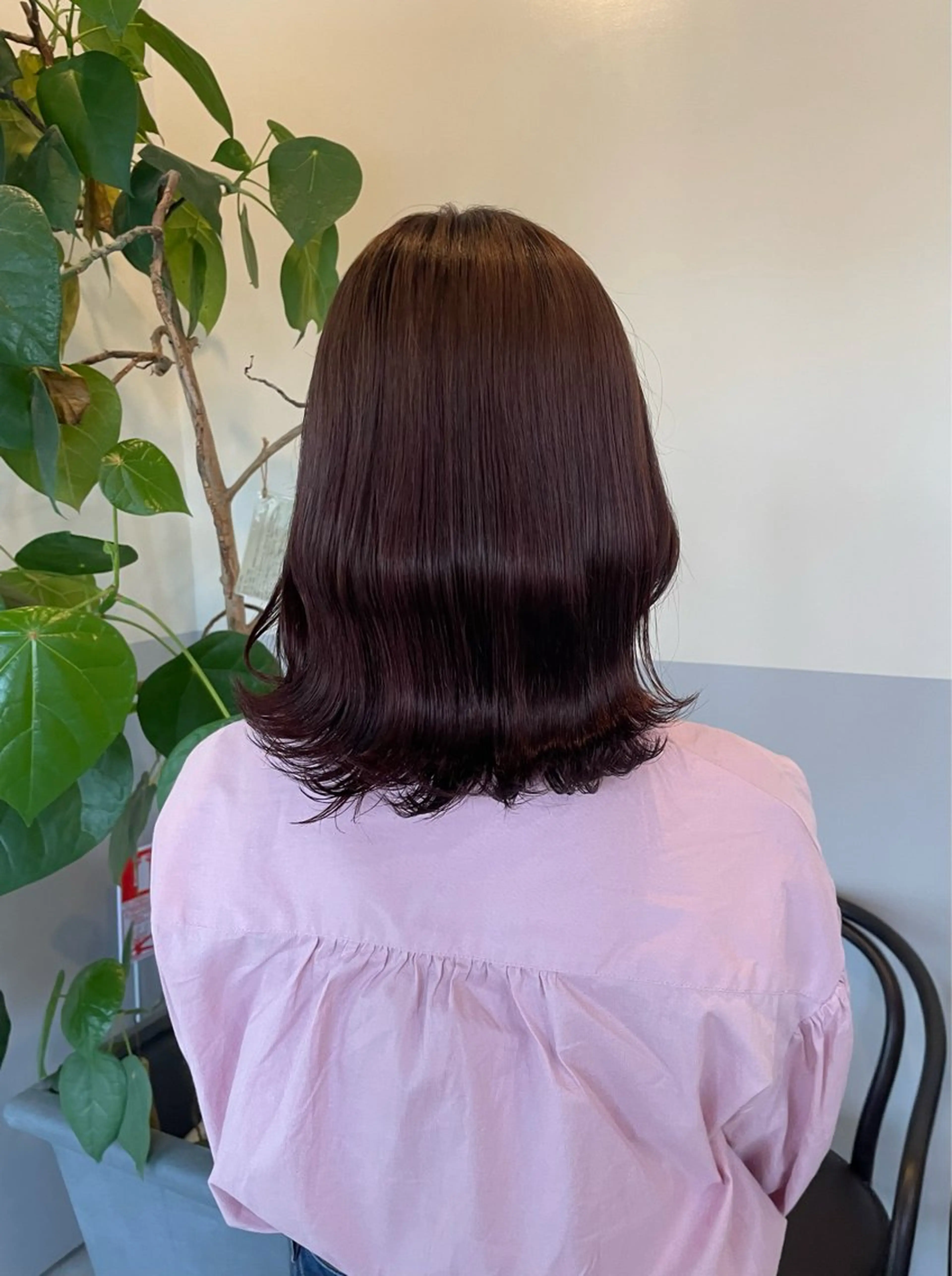 カラー basho ノエ.／カットモデルのヘアスタイル