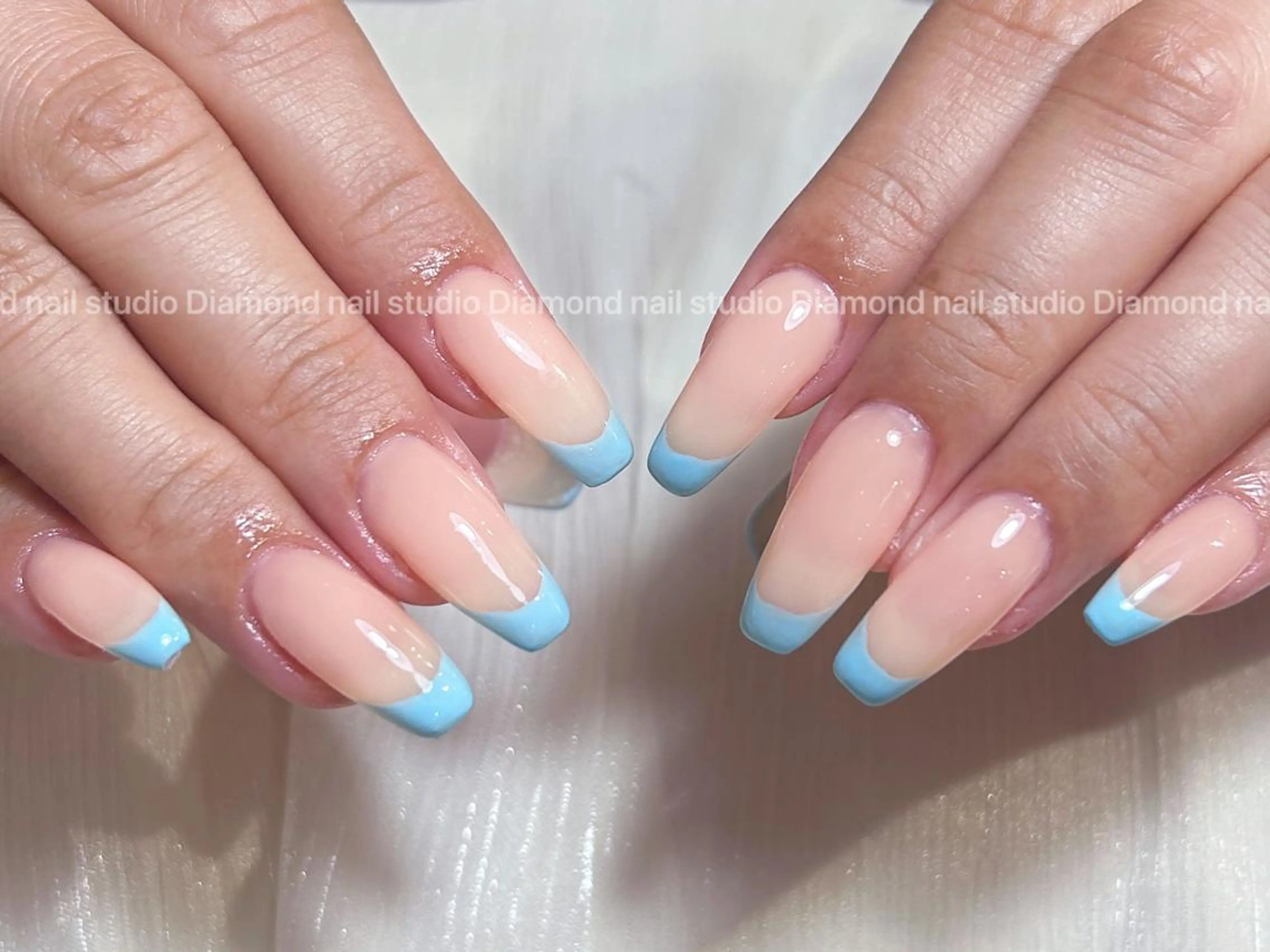 ネイル アートネイル オーロラネイル ガーリー キラキラネイル 韓国ネイル ハンドネイル DIAMOND 💅のネイルデザイン