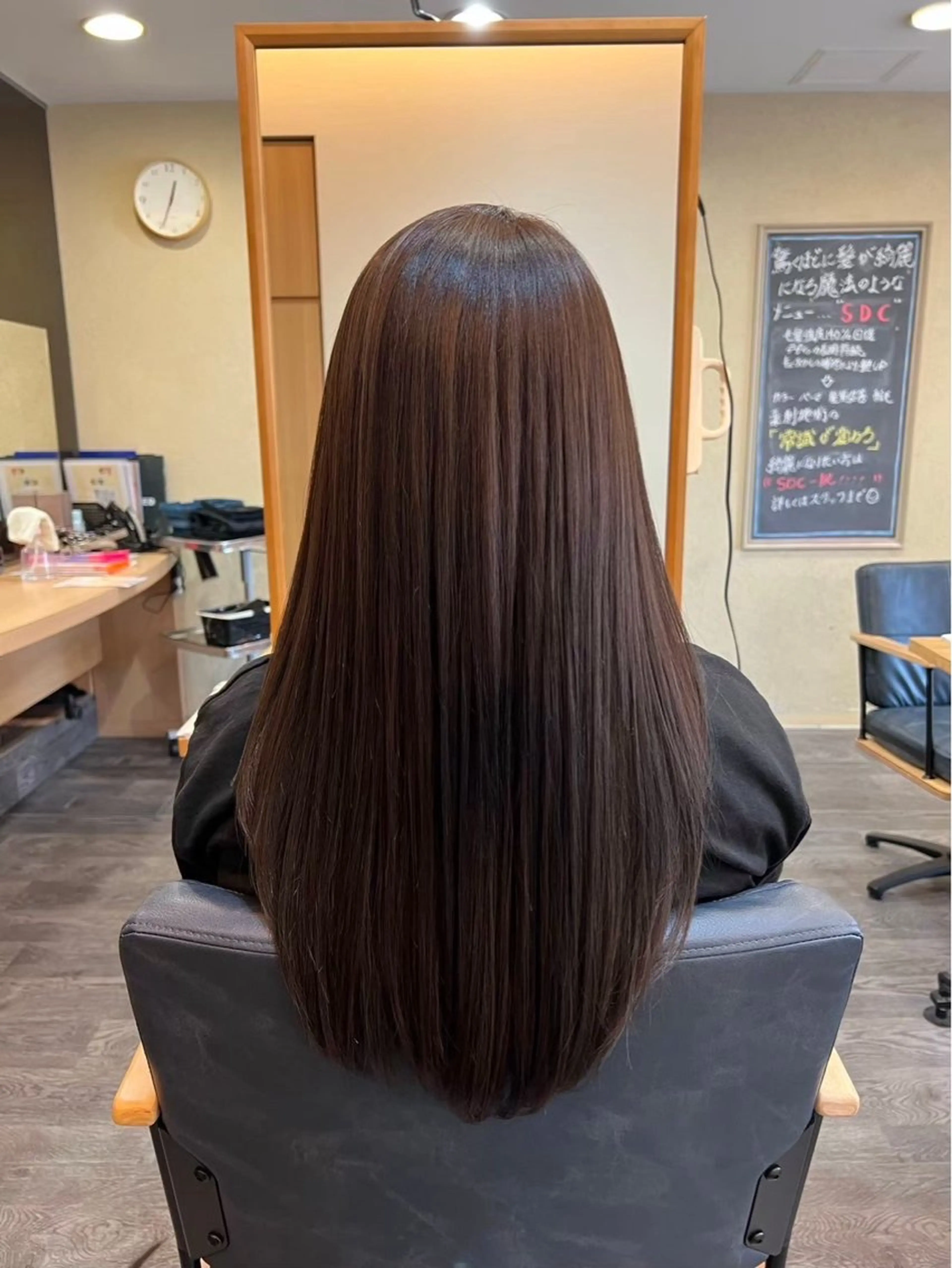 ロング カラー LA･BEAU所属・佐藤 有沙のヘアスタイル