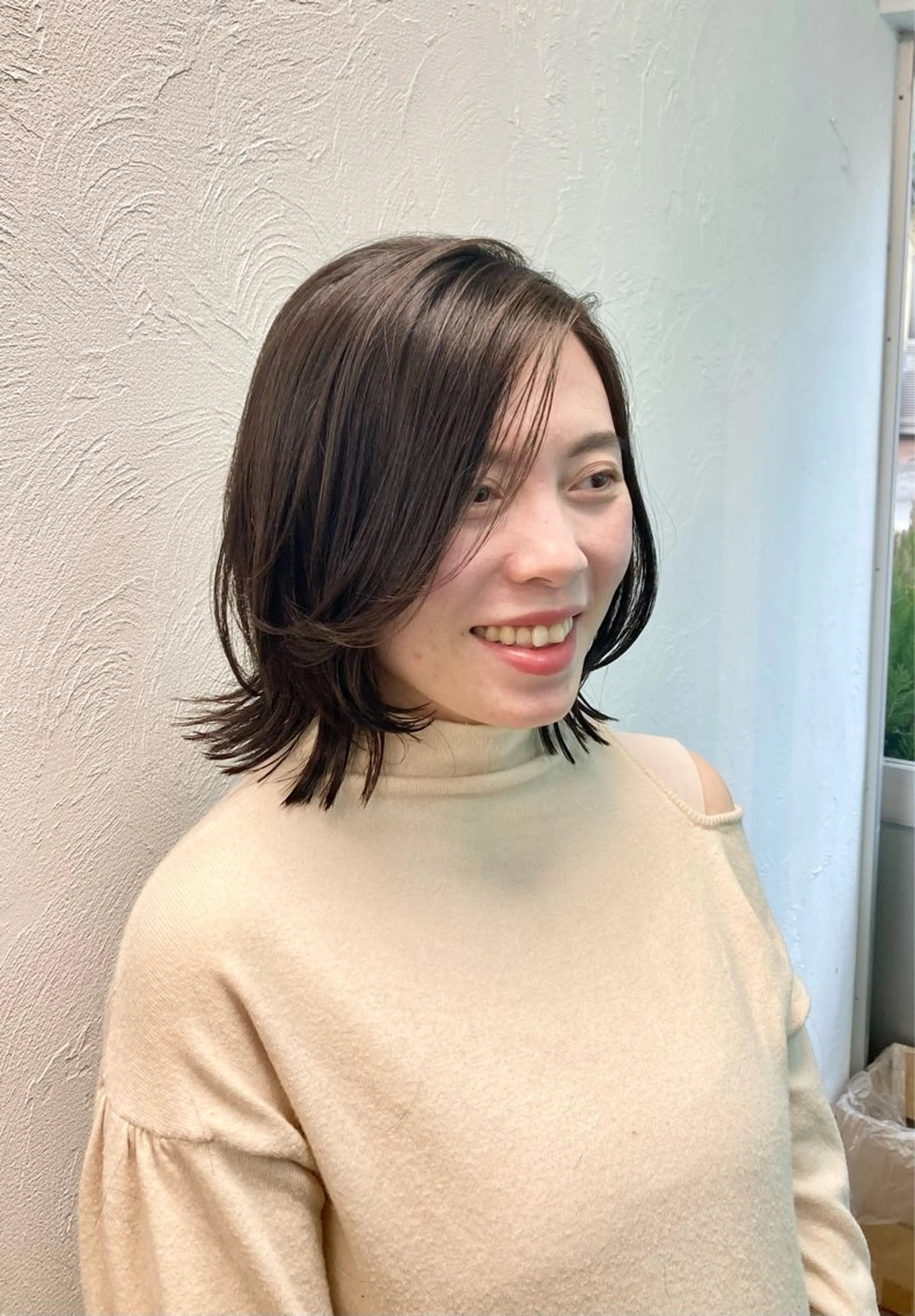 ミディアム カット Fun  hair make所属・田牧 みゆきのヘアスタイル