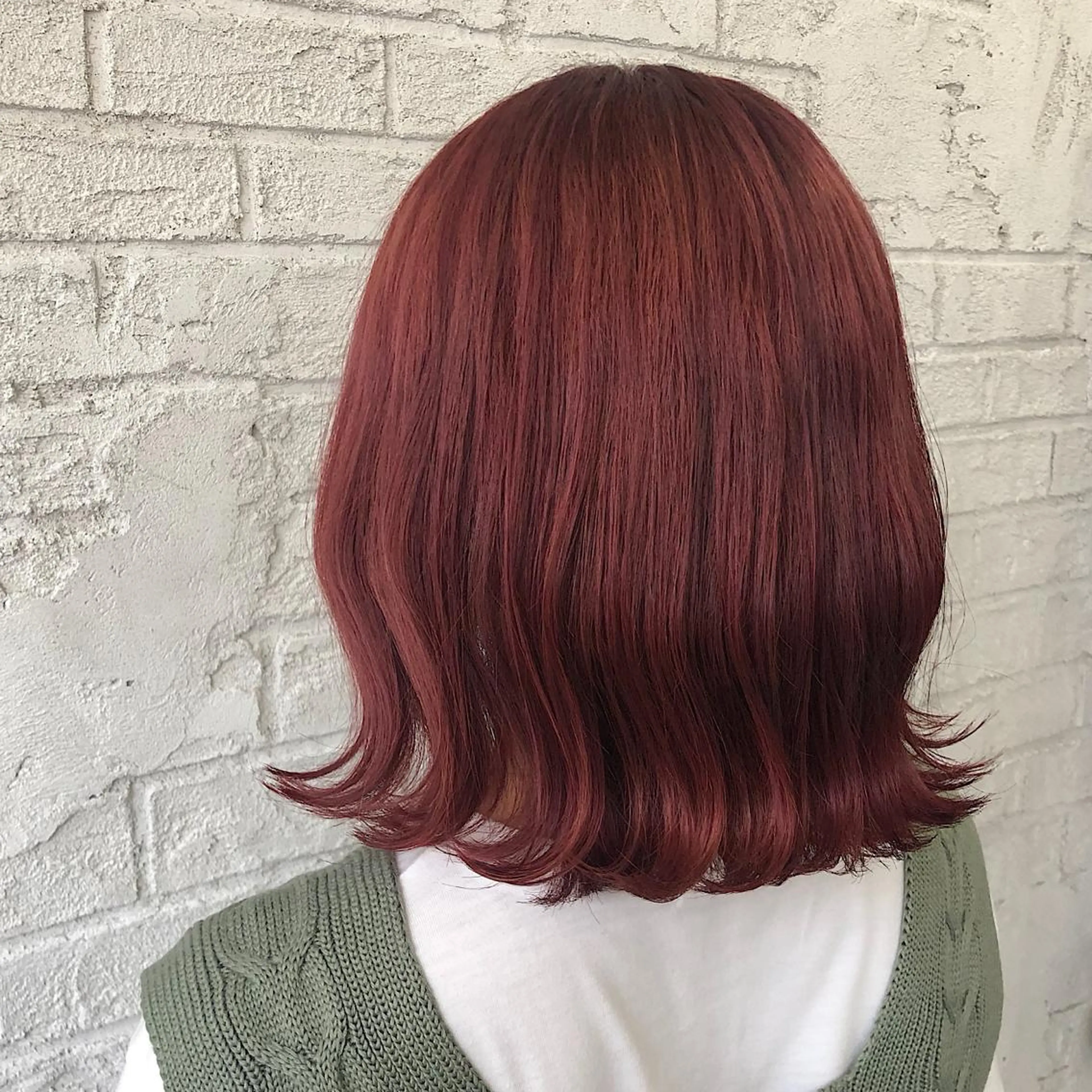 ミディアム カラー ヘアアレンジ ブリーチ ピンクカラー Eleanor池袋東口2nd所属・池袋/韓国レイヤー 💗🐇amiのヘアスタイル