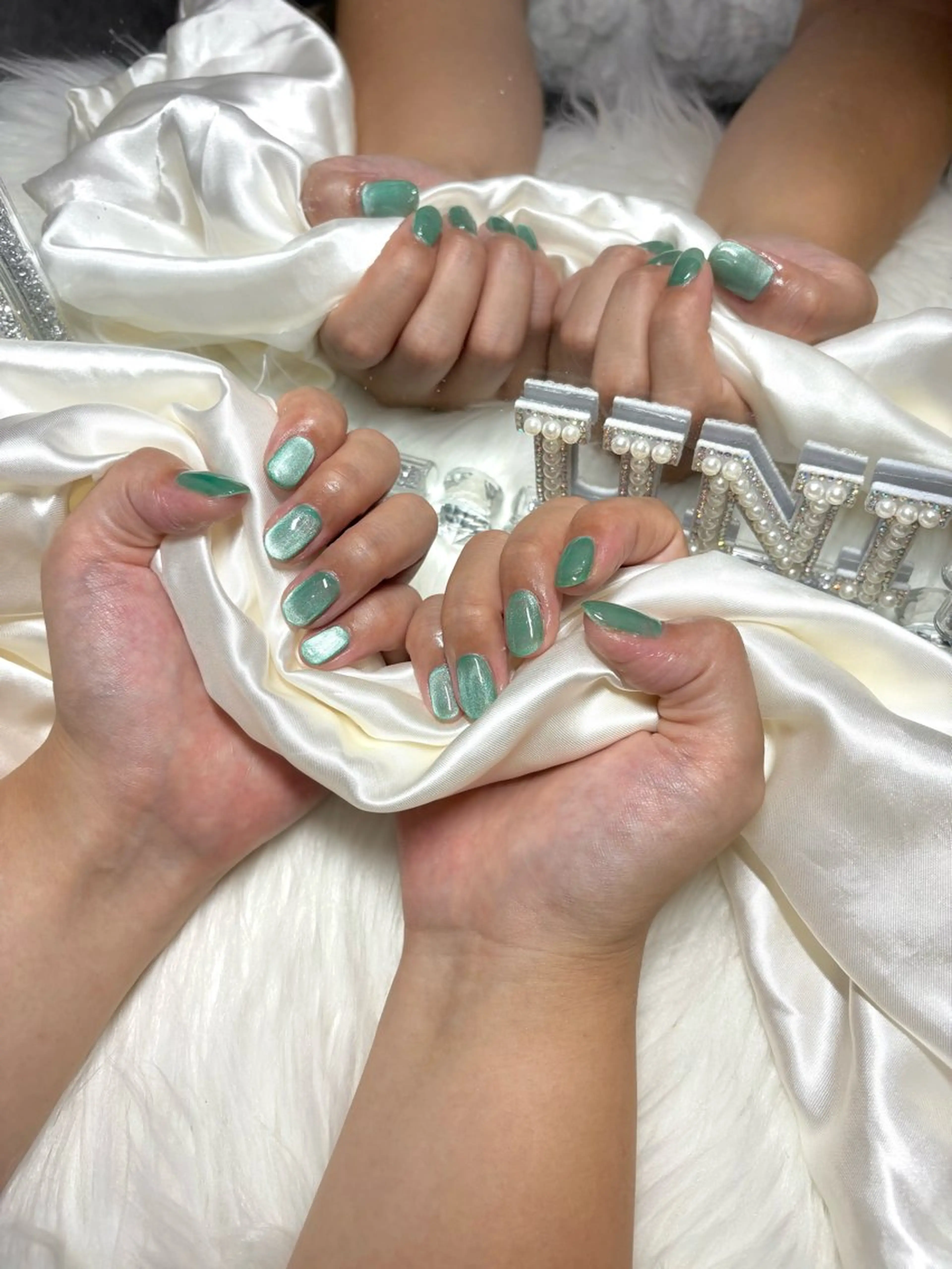 ネイル マグネットネイル ハンドネイル ハンドケア unibeauty &nailsalon所属・Uni. kのネイルデザイン