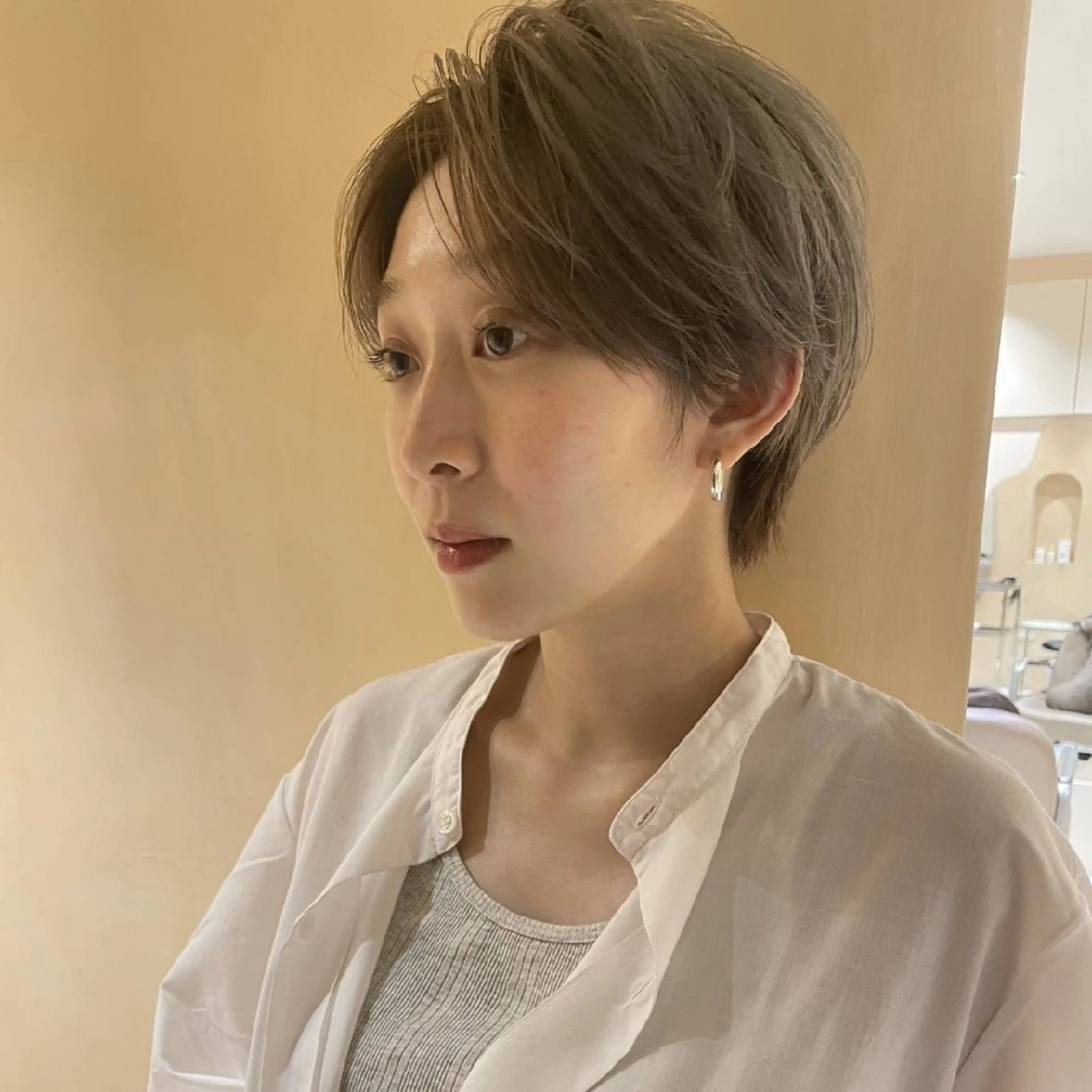 🌻平日限定クーポン🌻ショートカット+うる艶◎カラー　5500円　白髪染め&おしゃれ染めOKの写真