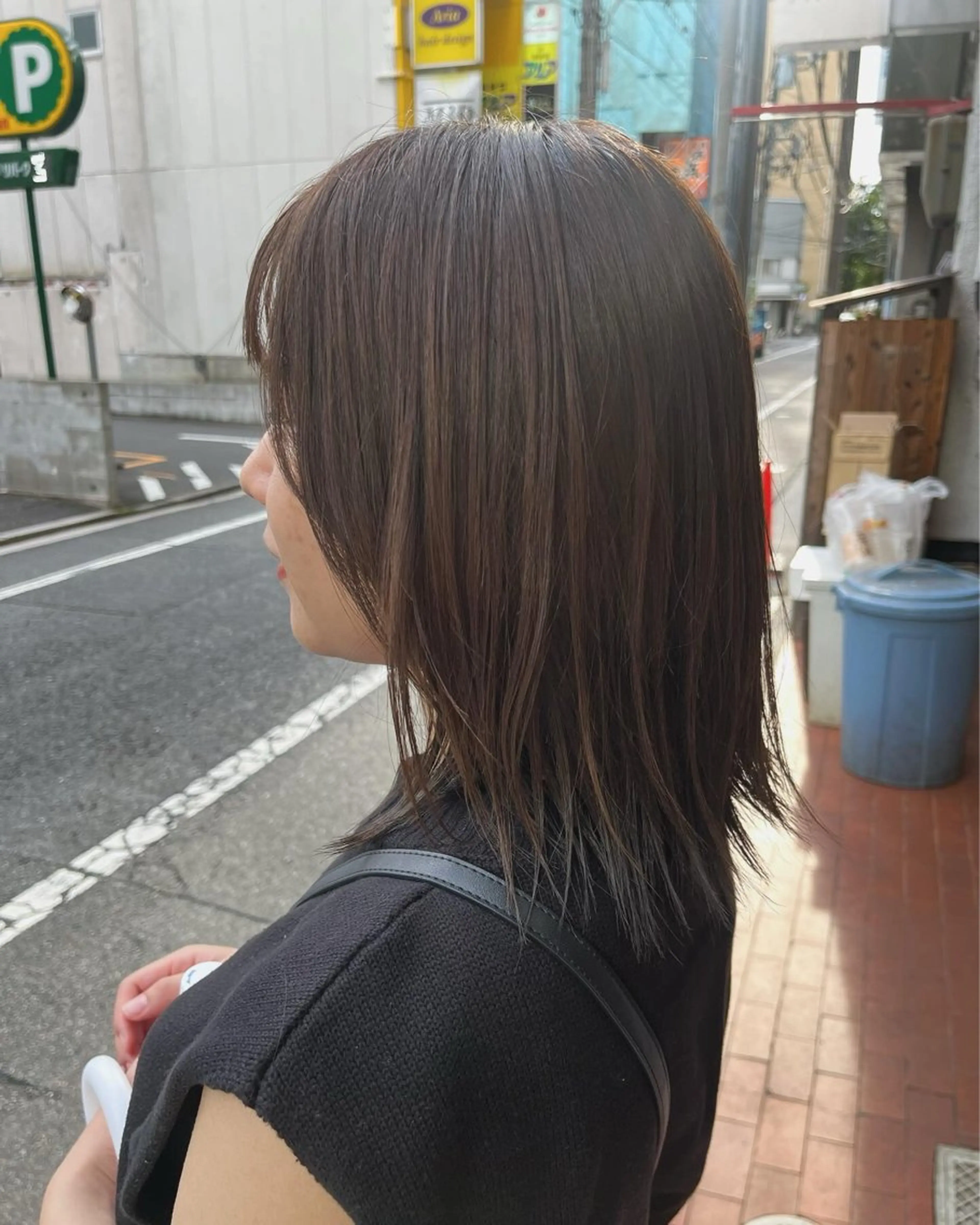 カラー オリーブカラー niche所属・niche　東 くるみ 🩰のヘアスタイル
