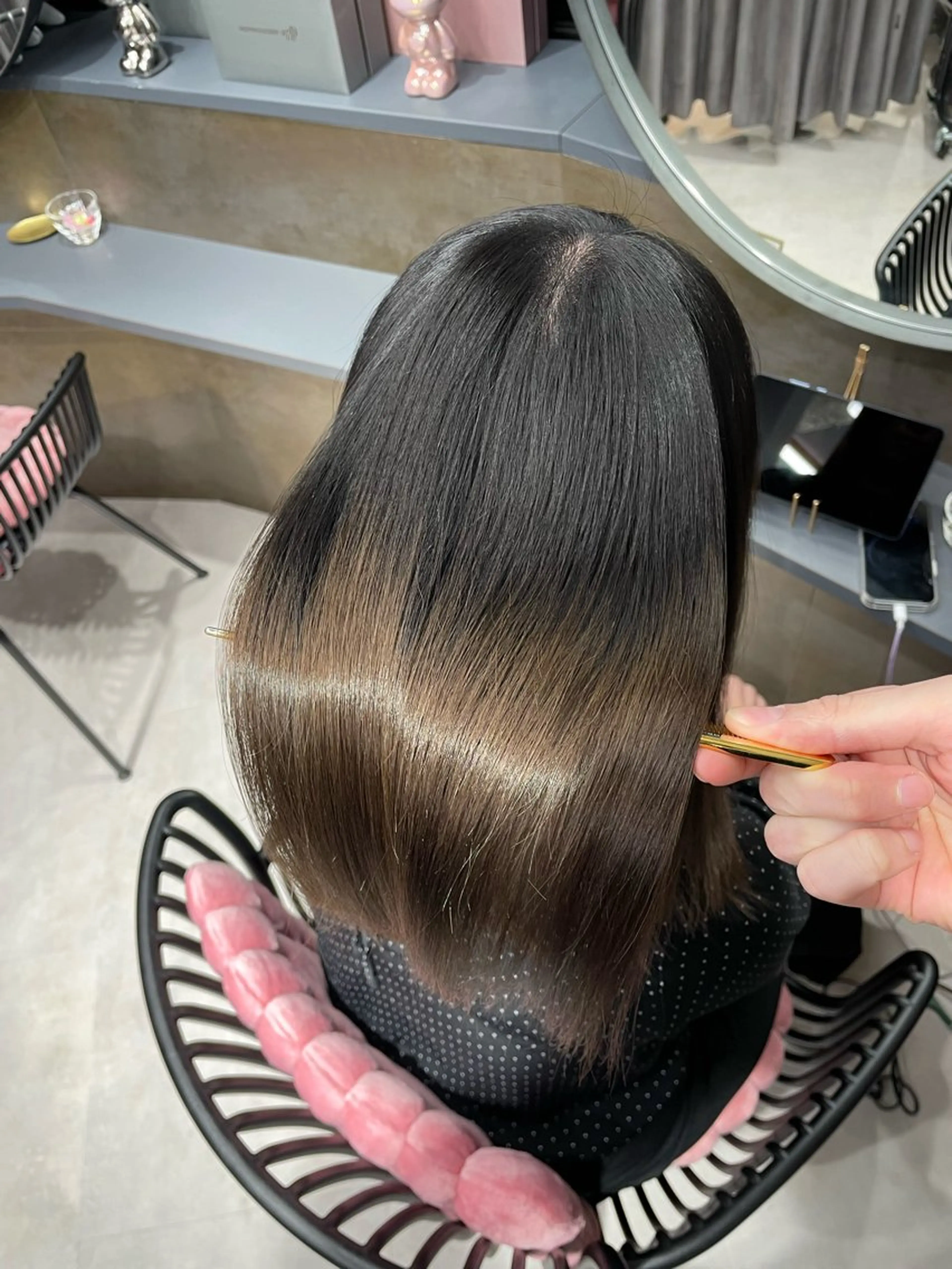 ロング 半個室サロンyoures hair 髪質改善トリートメント東新宿店所属・榊原竜弥 髪質改善/美髪作りのヘアスタイル