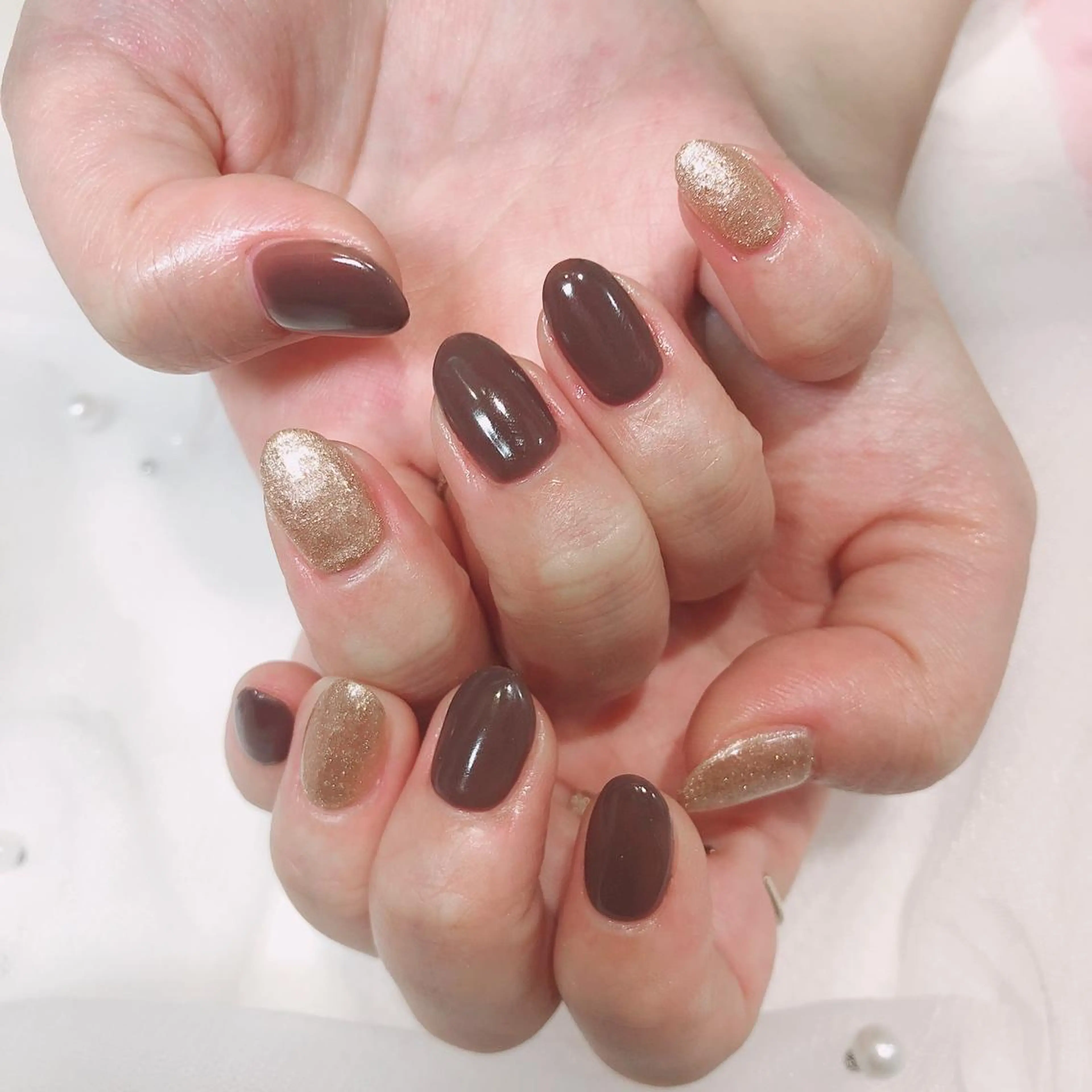 ネイル ✨Serenity ワンホンネイルのネイルデザイン