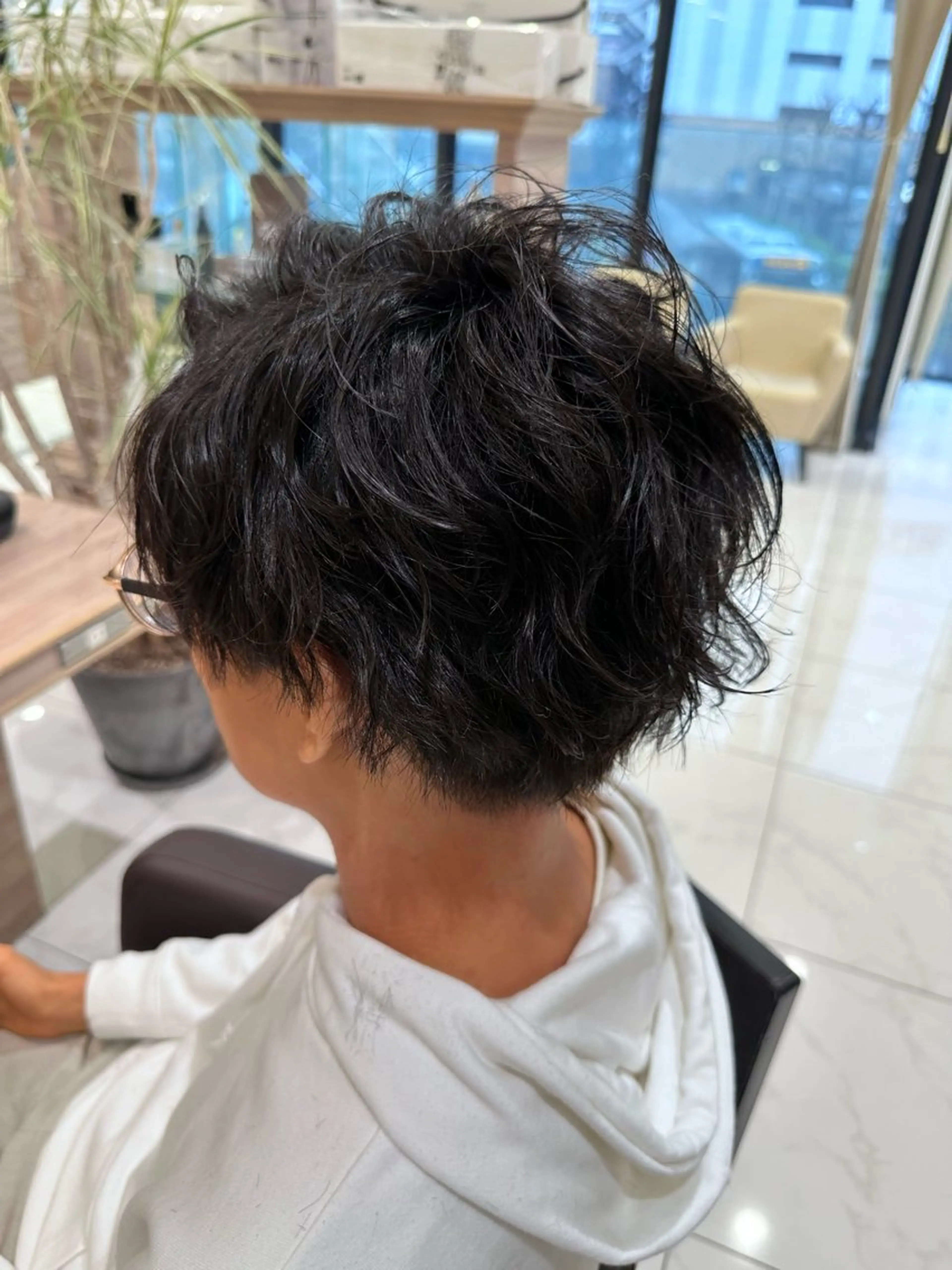 パーマ メンズ 縮毛矯正/髪質改善 カラー石崎竜祐のヘアスタイル