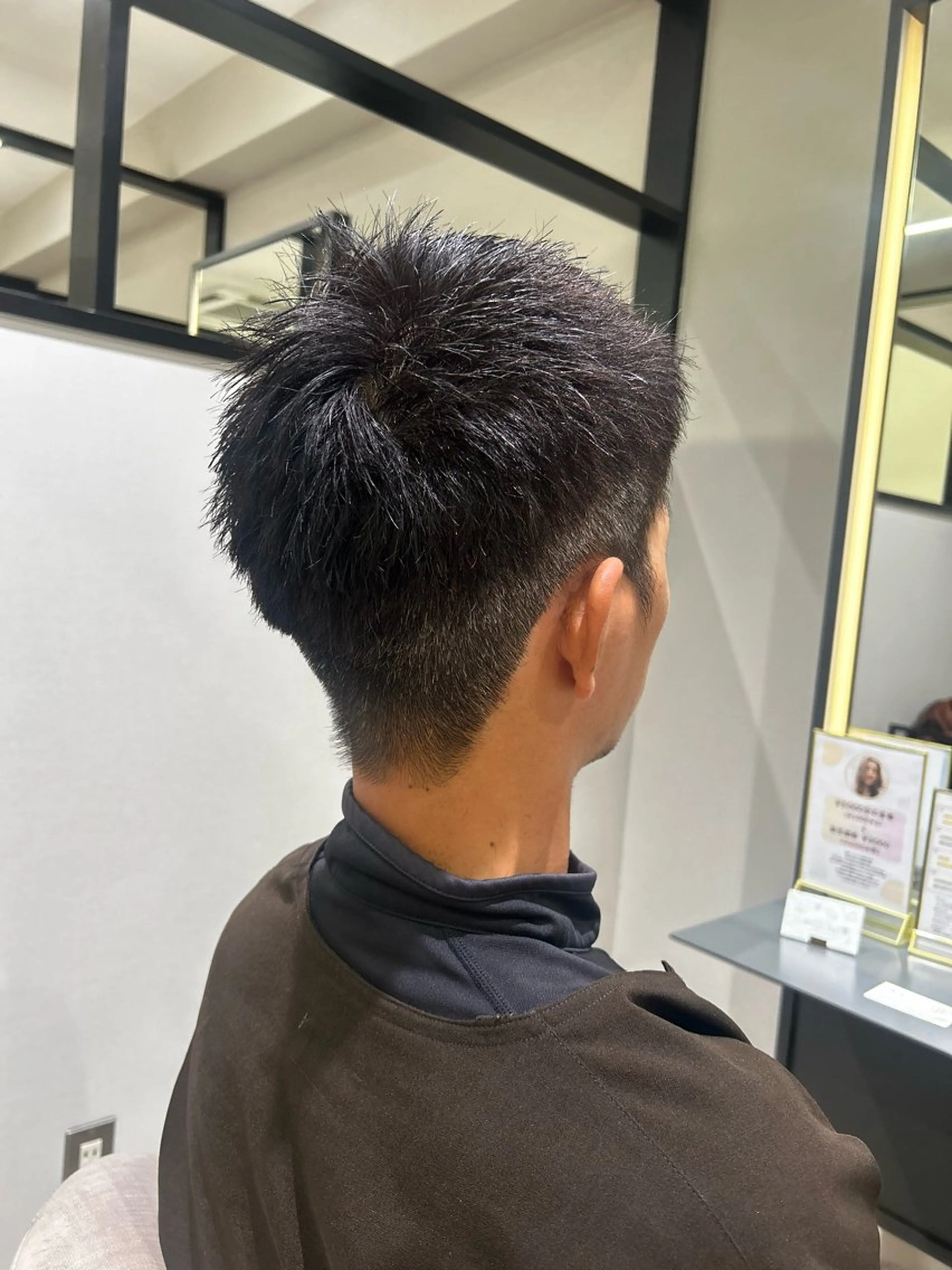 メンズ 山崎 開世のヘアスタイル