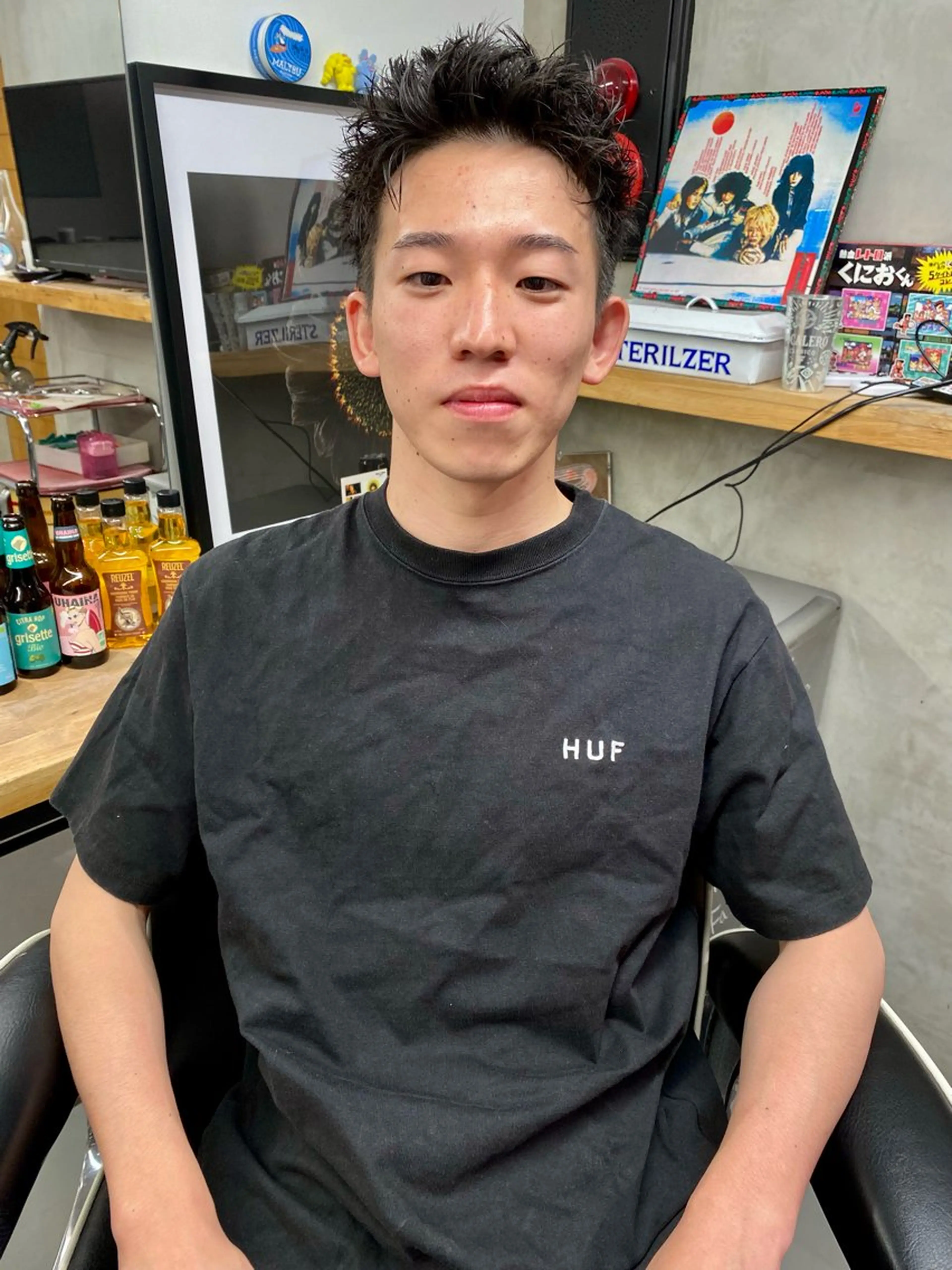 ショート カット MOTEL men's andshaving所属・鶴見 光のヘアスタイル