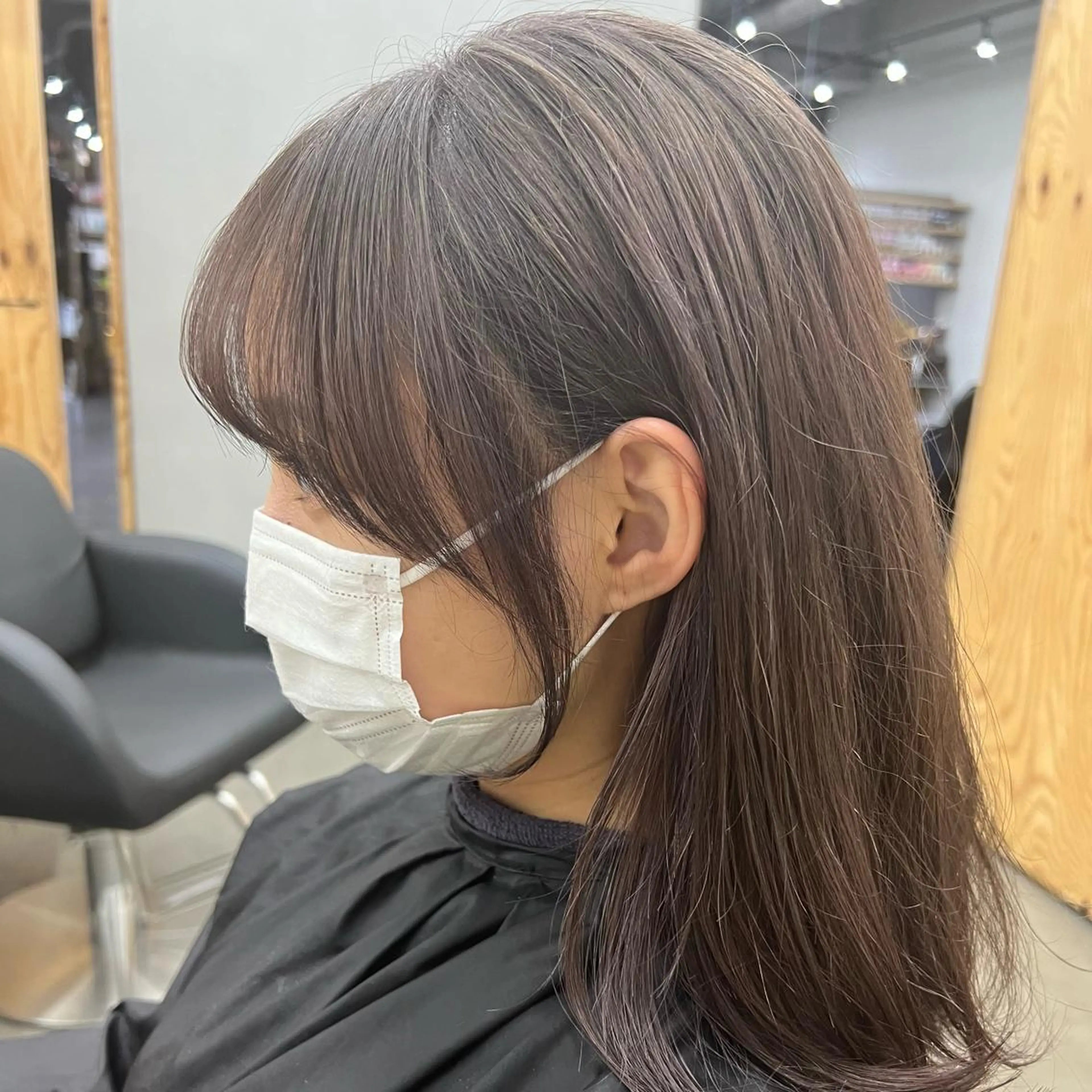 ショート おくれ毛 サイドバング カット お顔まわりカット🌱 emo.村松泉綺のヘアスタイル