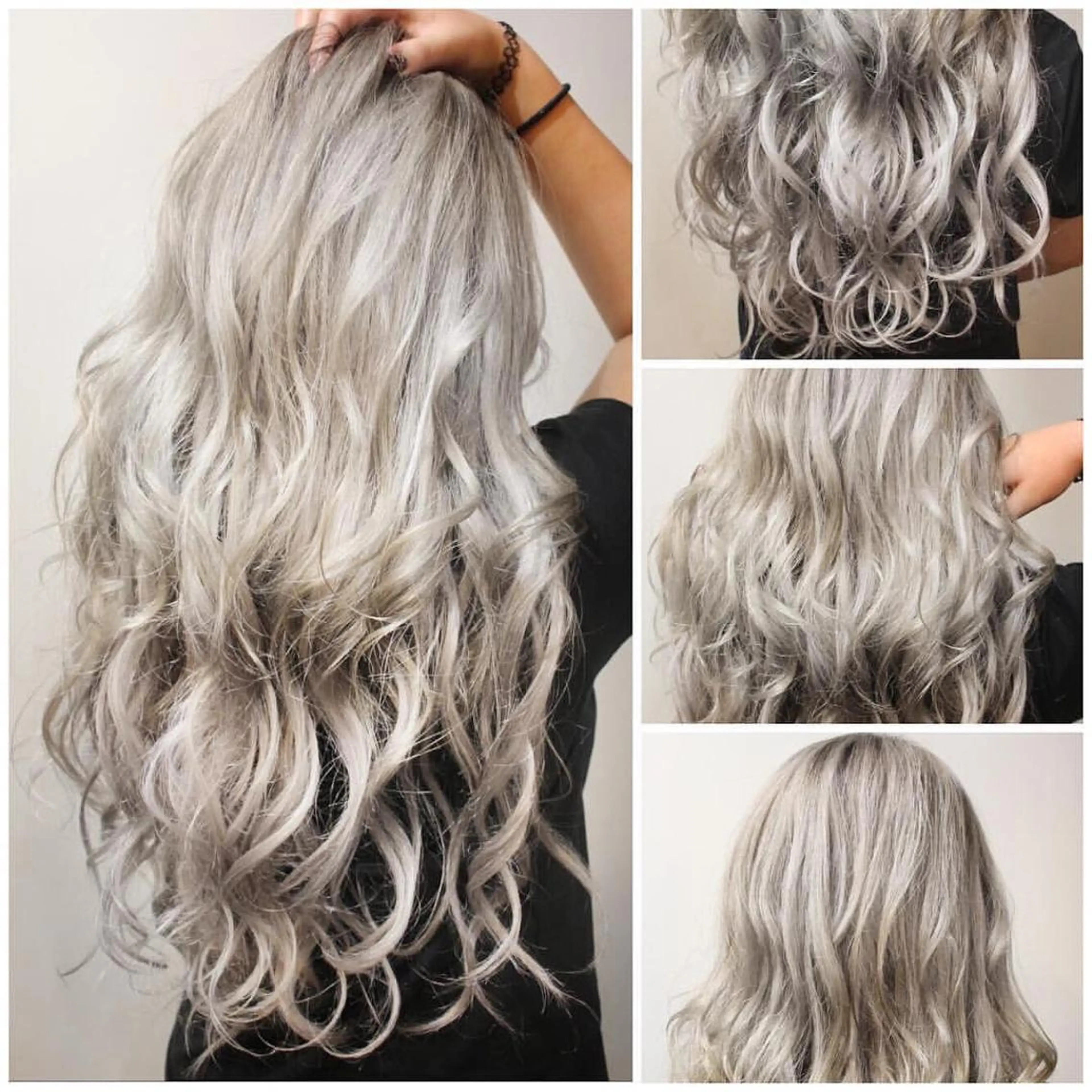 ロング カラー ヘアアレンジ ブリーチ ヘアカラー トリートメント Shelltie Fiel (シェルティフィエル)所属・次世代シールエクステ 錦糸町 小泉 朋之のヘアスタイル