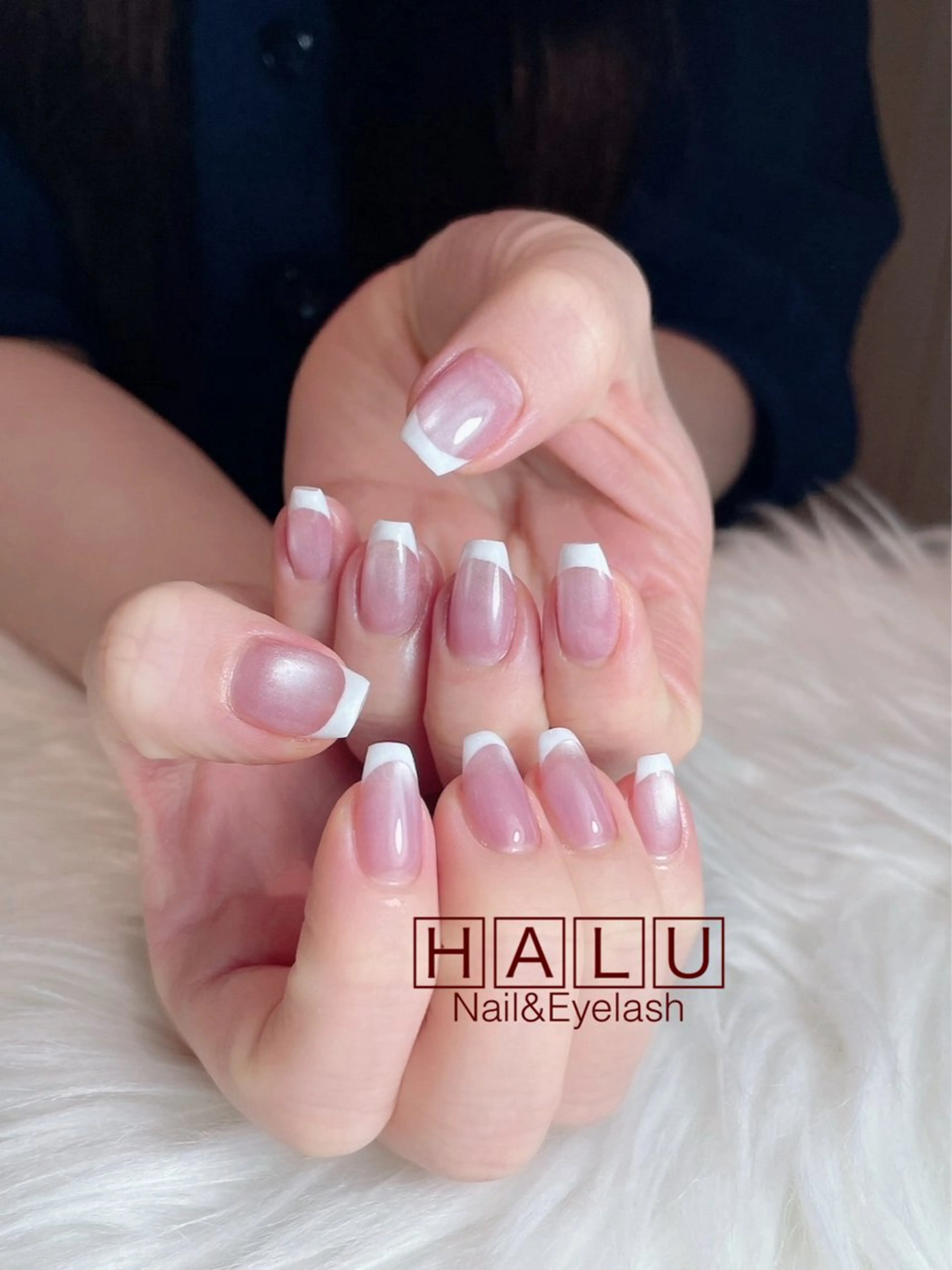 ネイル フレンチネイル HALU ハルのネイルデザイン
