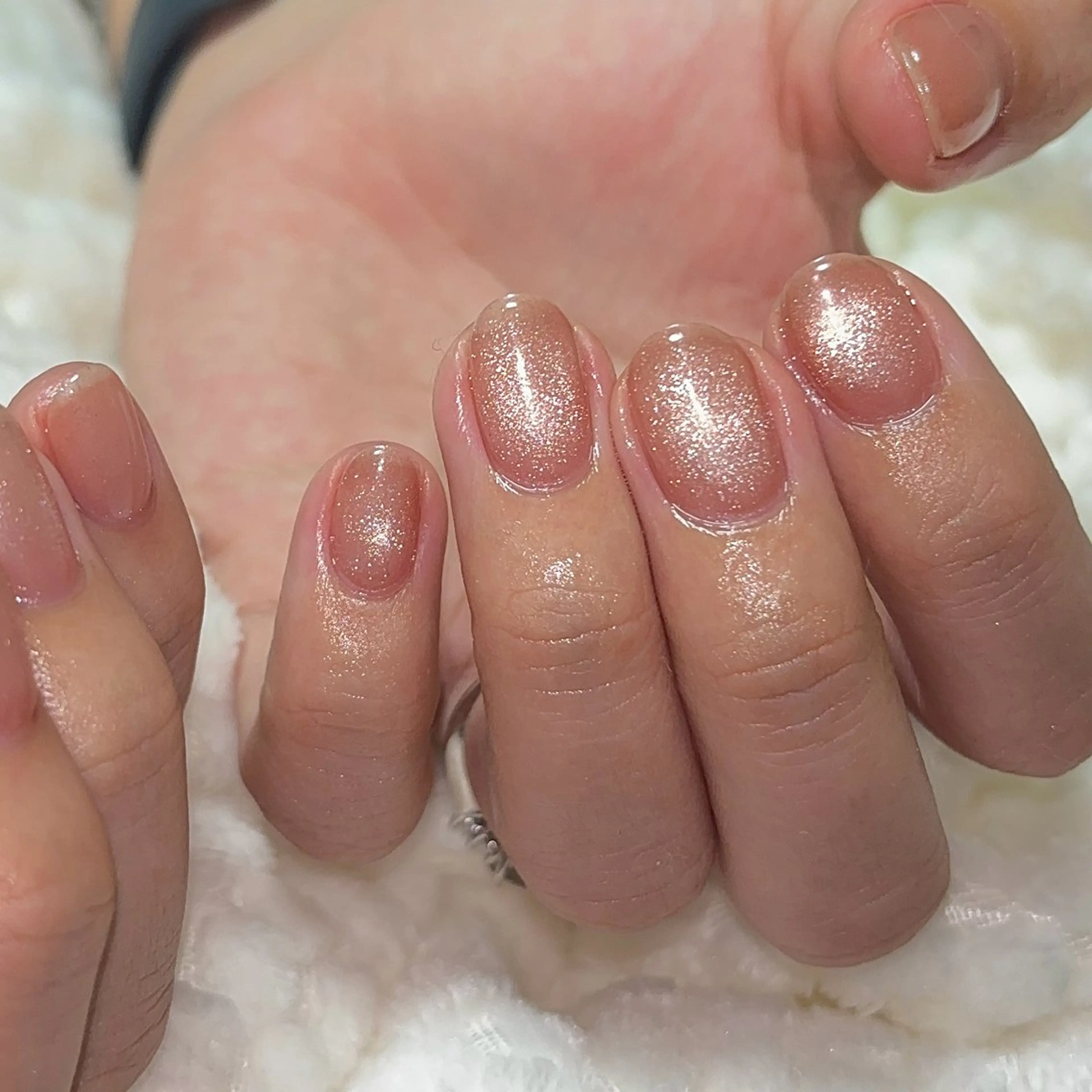 ネイル ジェルネイル マグネットネイル ミラーネイル ワンカラーネイル ハンドネイル Nailsalon BLOOM🌷 山崎のネイルデザイン