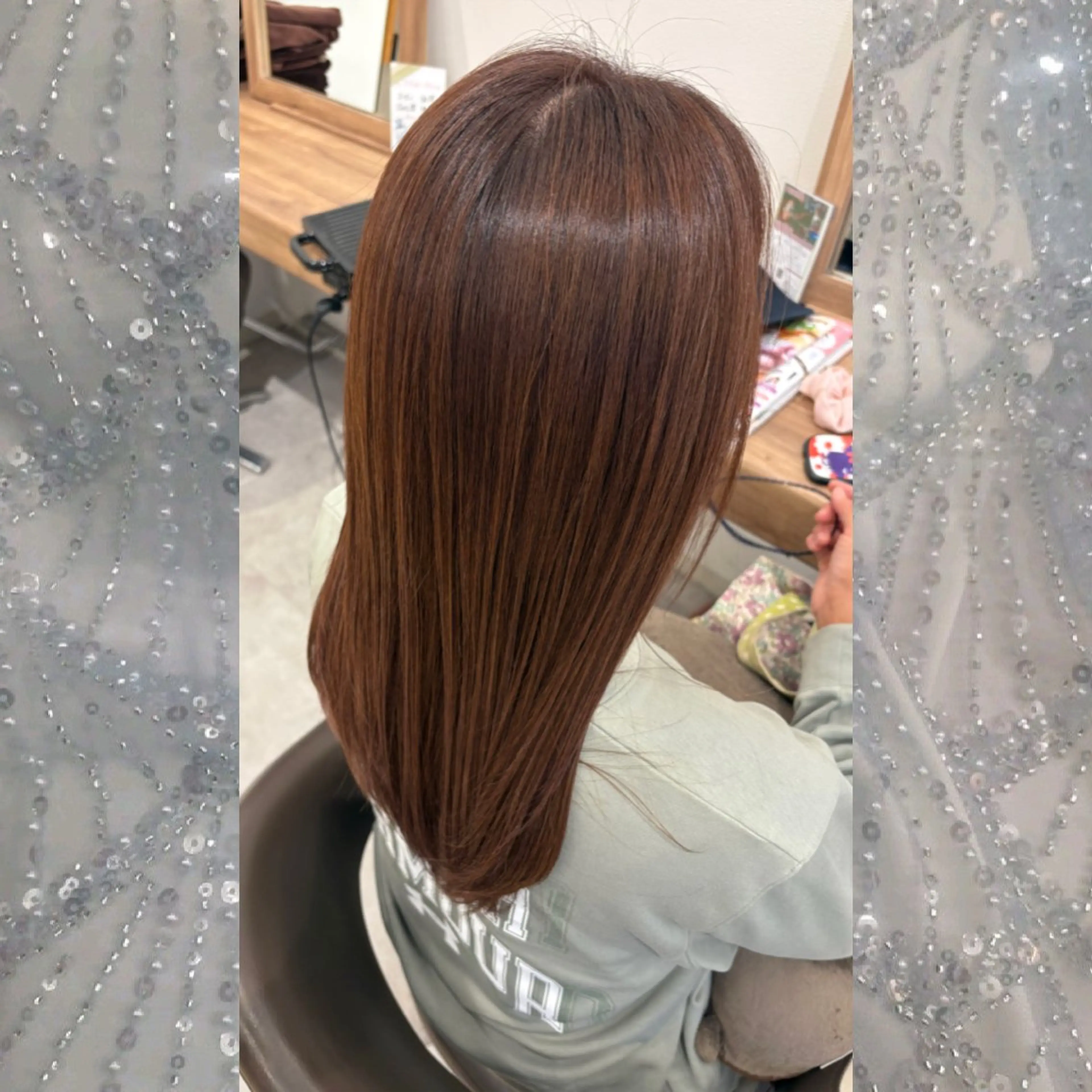 カラー ベージュカラー ヘアカラー トリートメント 渡邊 玲来のヘアスタイル