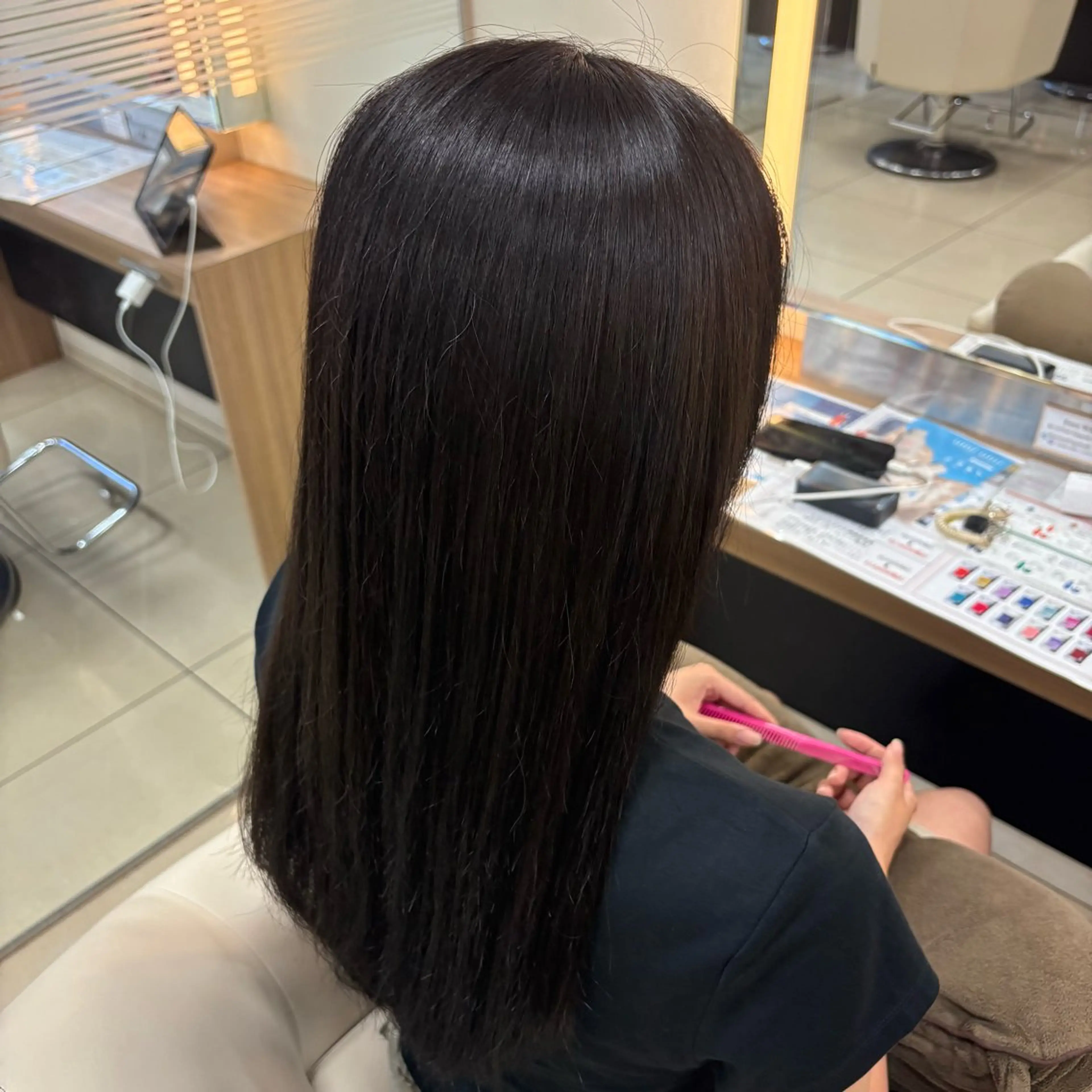 ロング カラー 韓国風カラー🇰🇷 🪄︎︎⭐ひかり⭐️のヘアスタイル