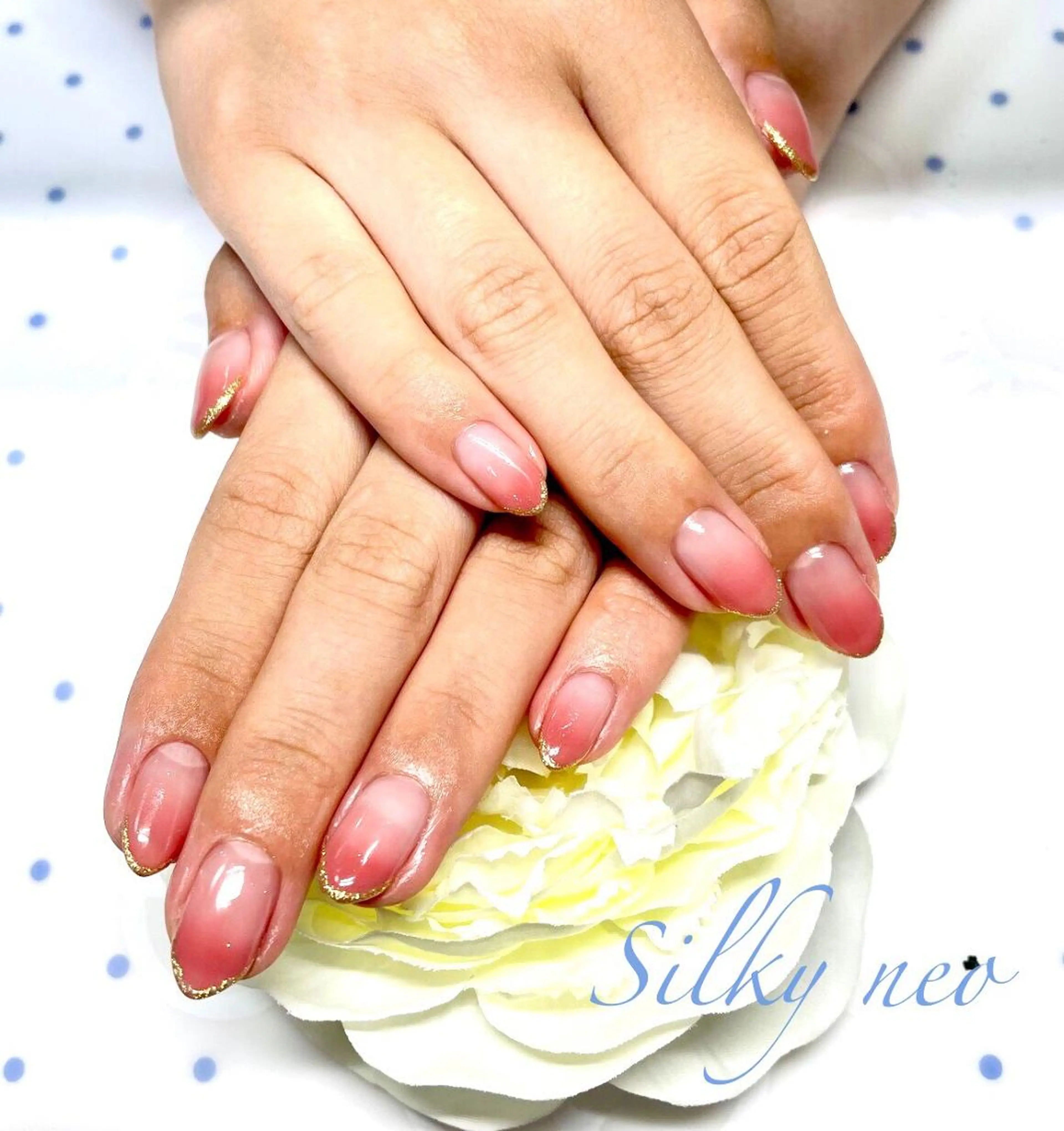 ネイル シンプルネイル Silky_nail _soraのネイルデザイン