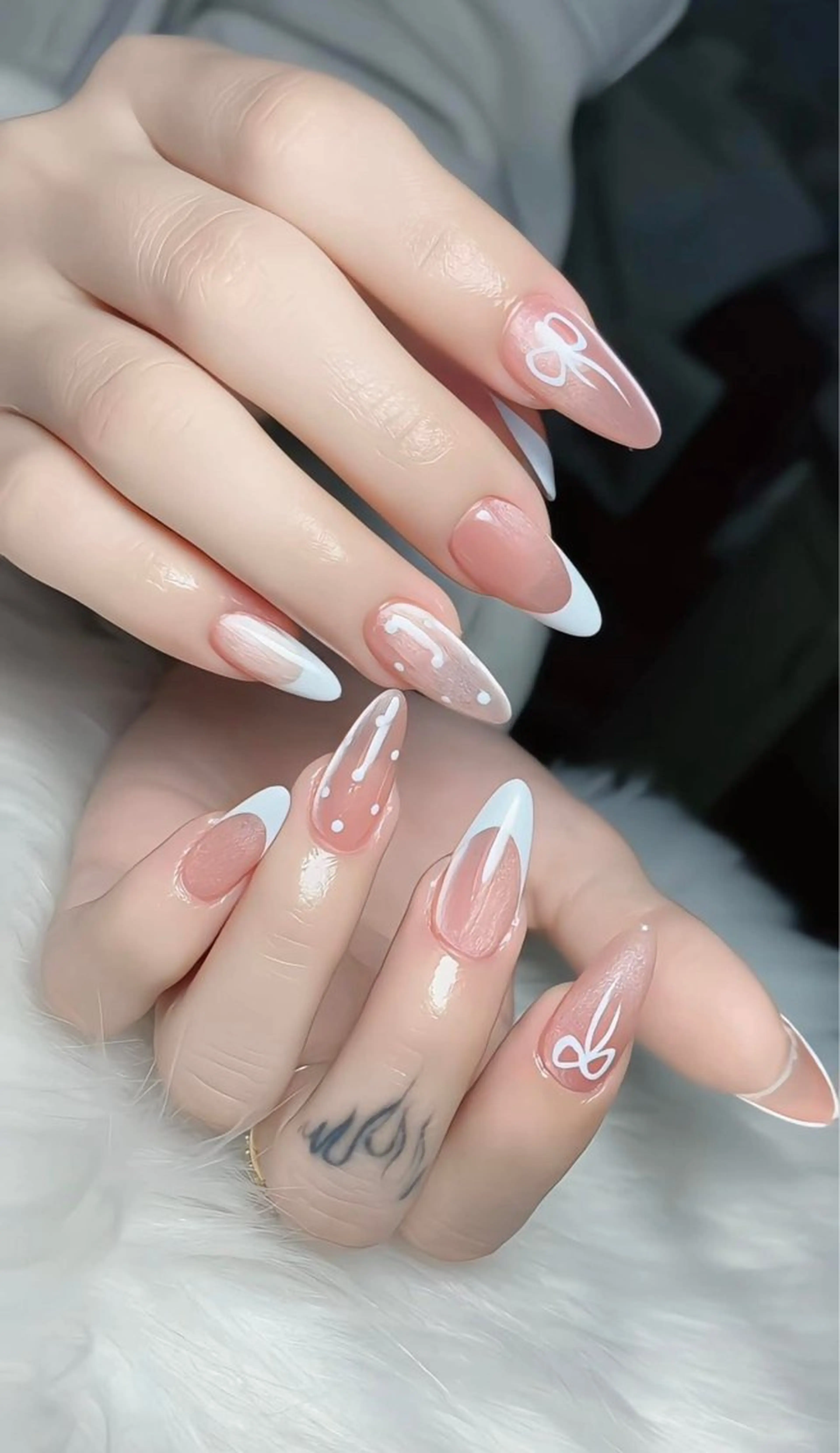 ネイル 持ち込み ハンドネイル ANA.CHUO NAILSのネイルデザイン