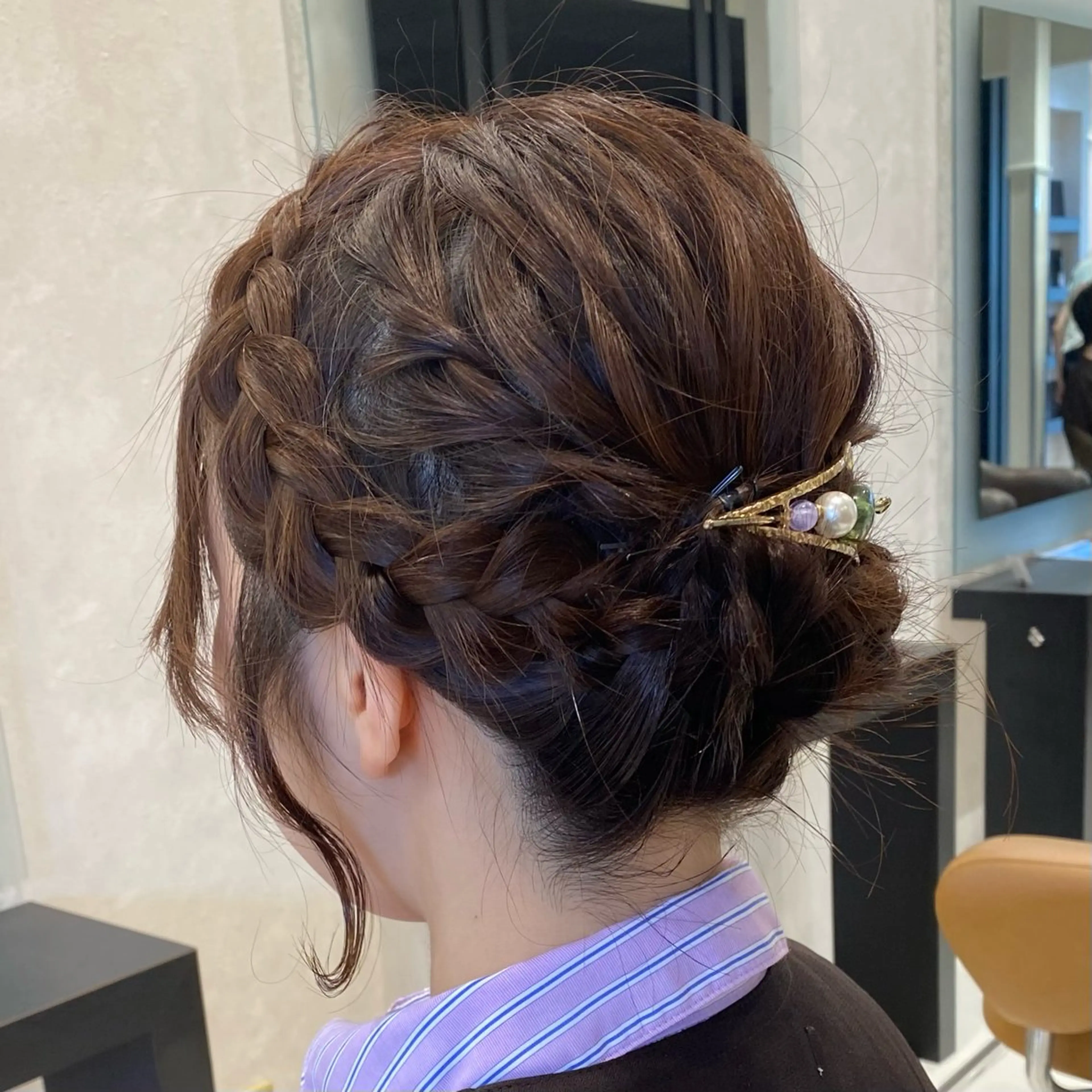 【平日限定／レディース限定】ヘアセット［アップスタイル］の写真