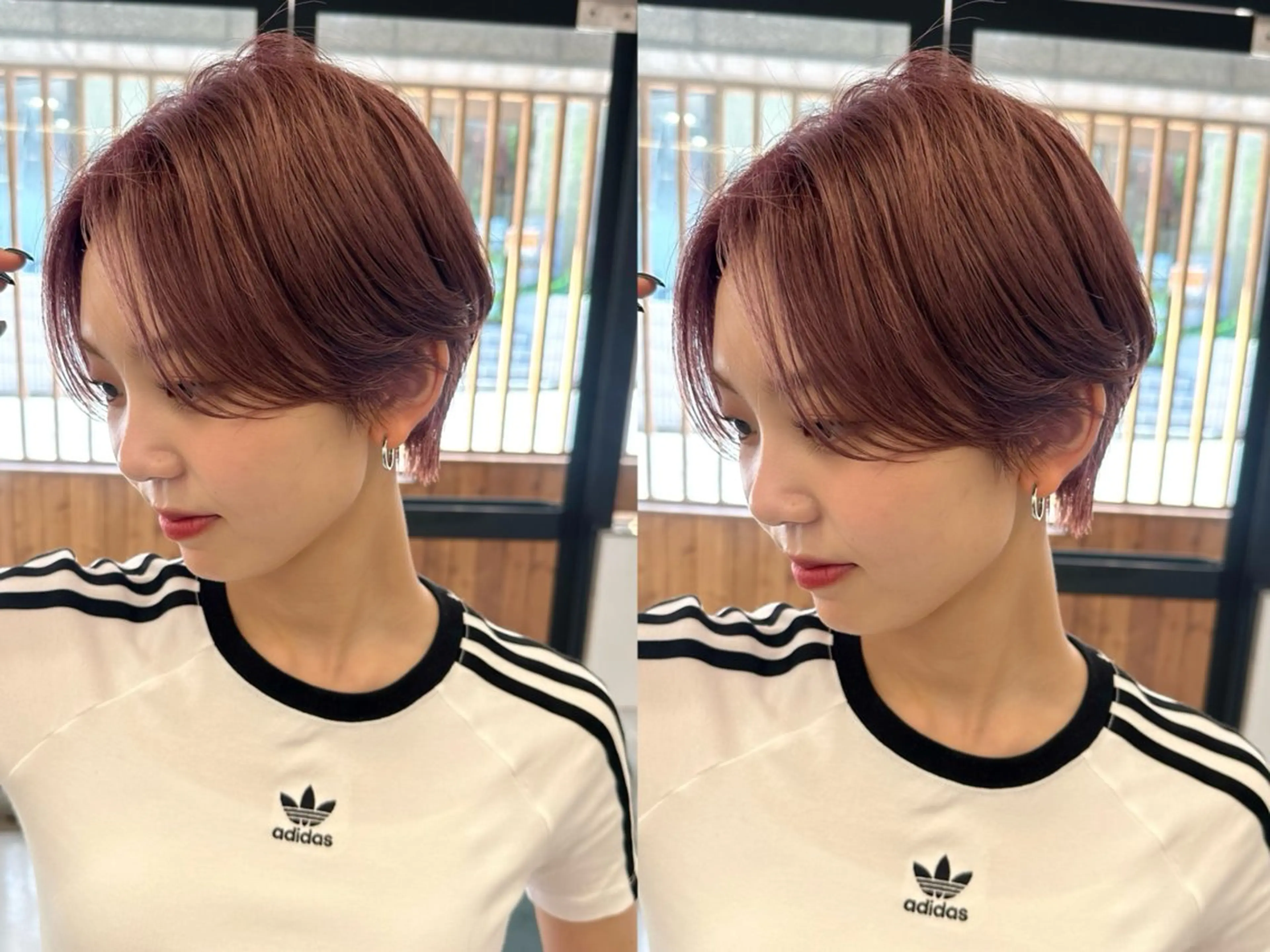 ショート カット ヘアカラー 骨格診断で絶対可愛い ✨丸みショート✨凌弥のヘアスタイル