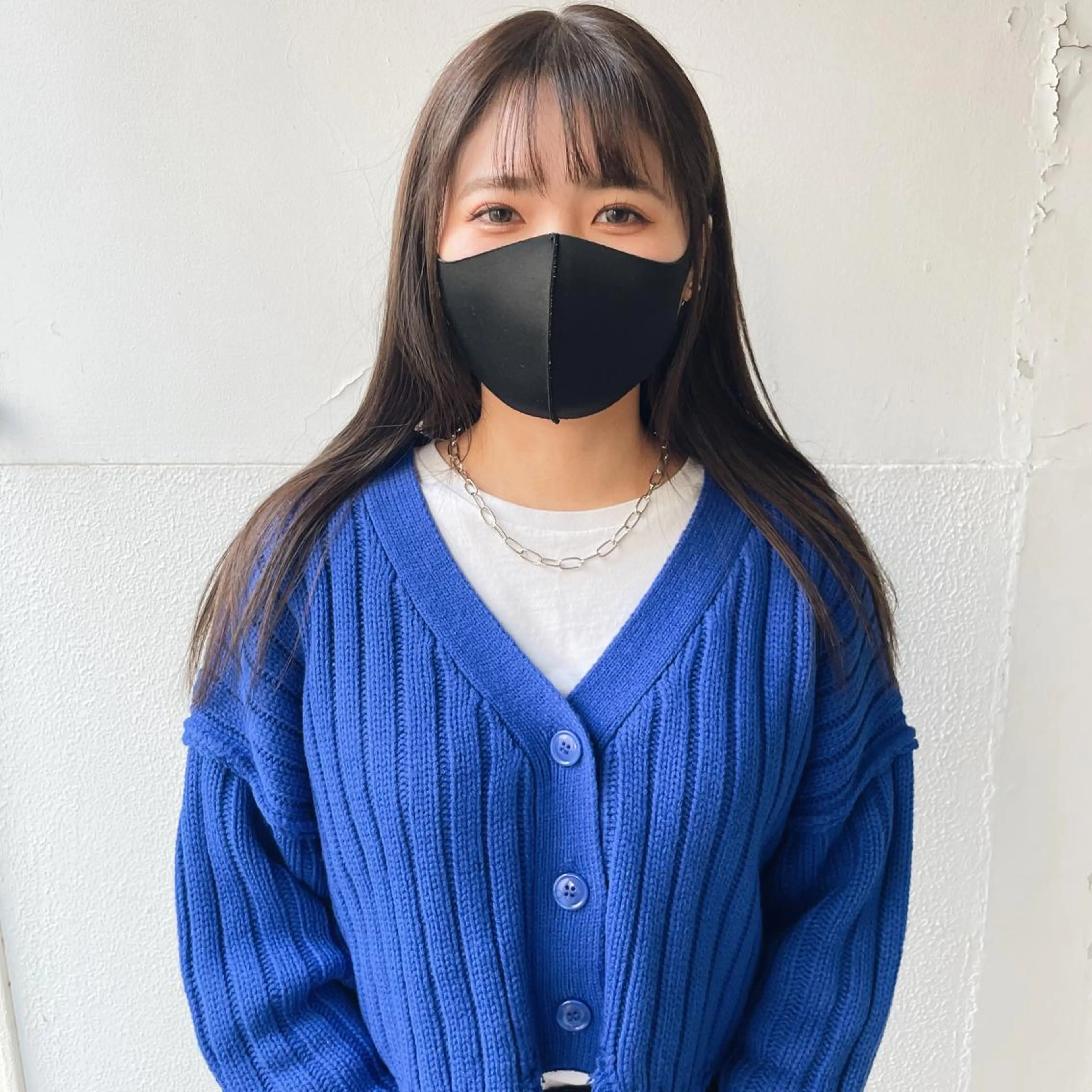 ロング カラー ブリーチ グレージュ ブリーチなしカラー カット 高橋 みく/ minim 暖色のヘアスタイル