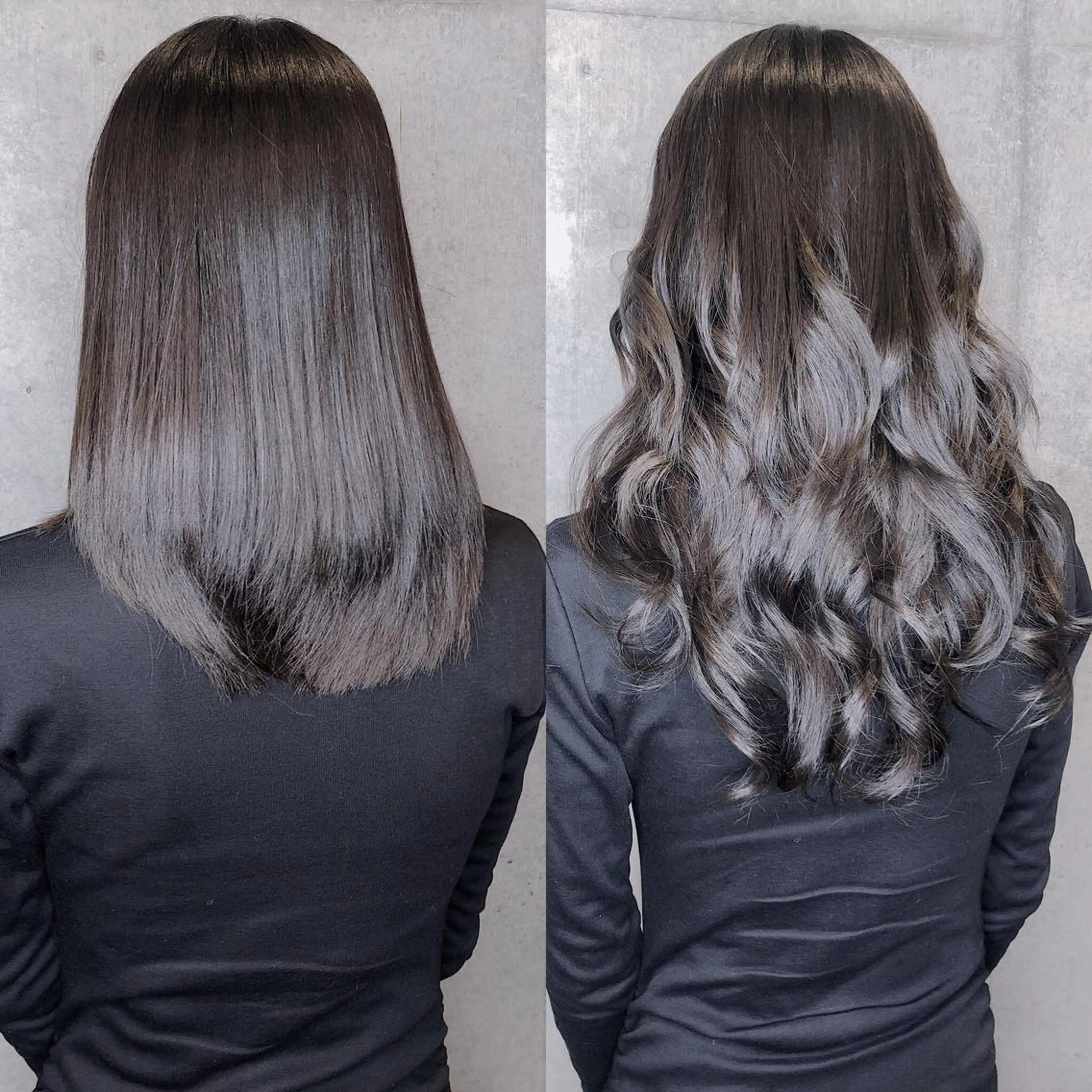 セミロング カラー パーマ ヘアアレンジ メンズ キッズ ネイル マツエク・マツパ 編み込みエクステ プルエクステ シールエクステ メンズハイライト メンズインナーカラー ACHFILO モデル募集のヘアスタイル