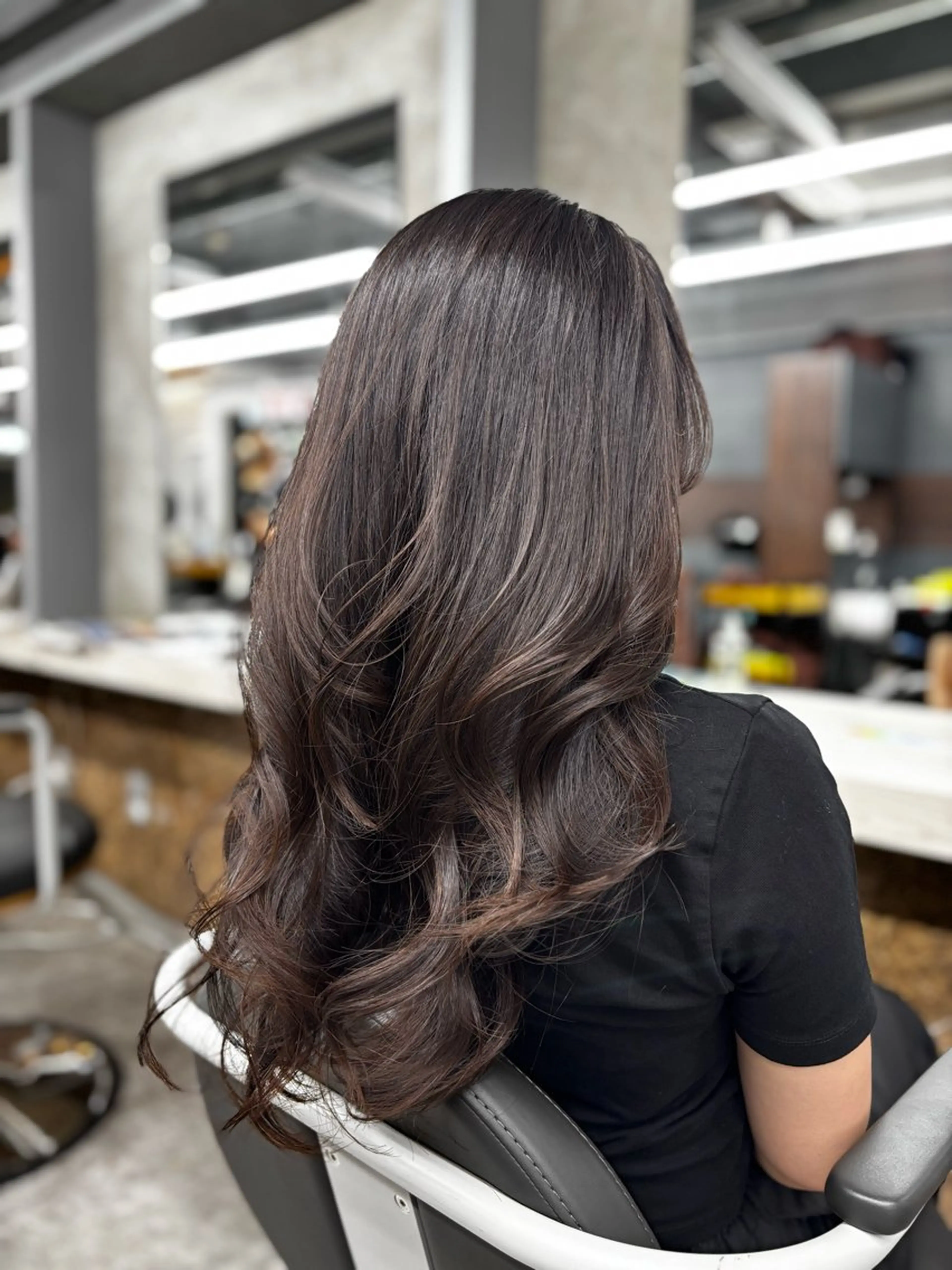 ロング カット トリートメント 似合わせカットカラー /髪質改善/高見洋平のヘアスタイル