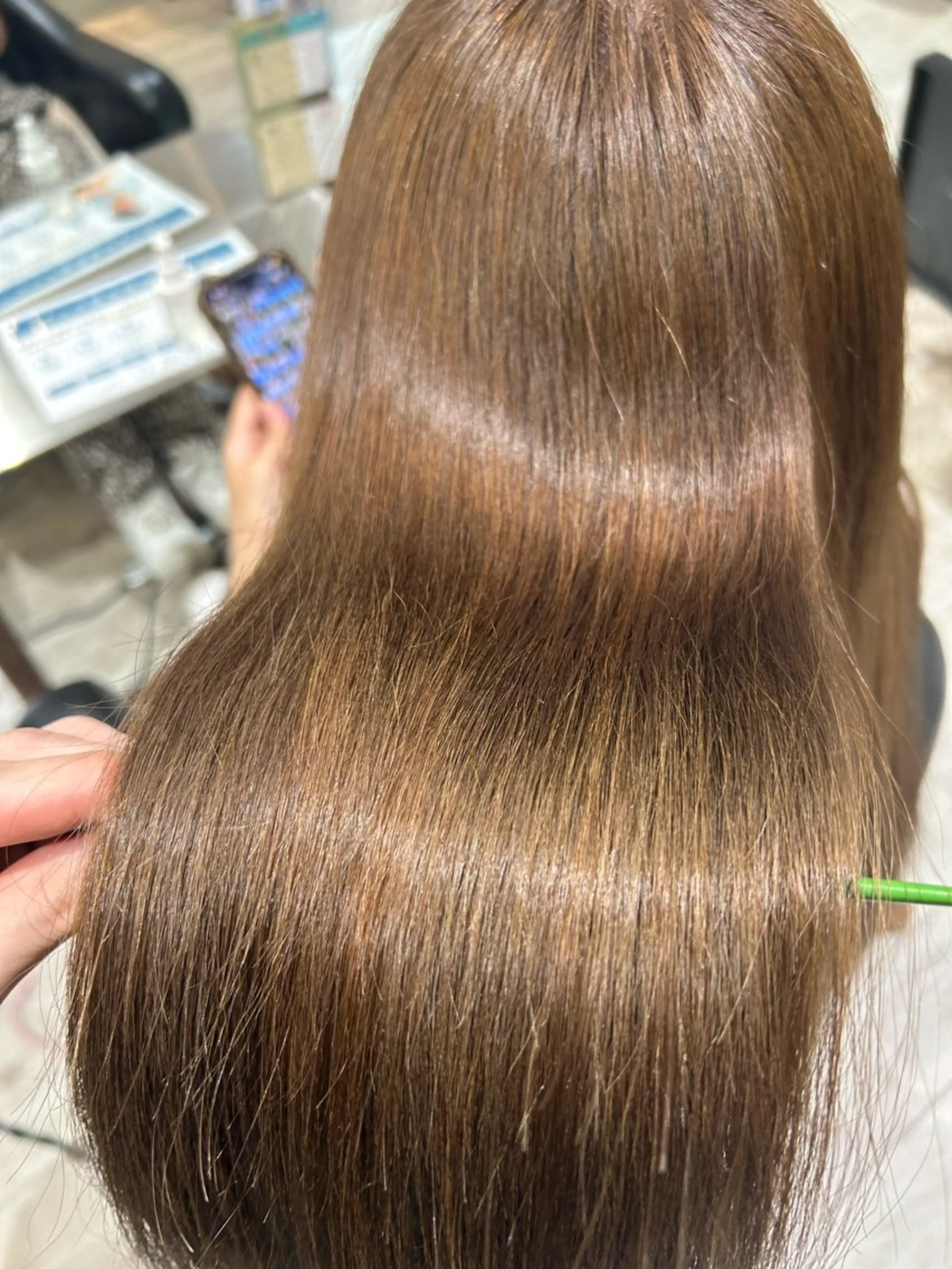 ロング ヘアカラー トリートメント 田野 竣太のヘアスタイル