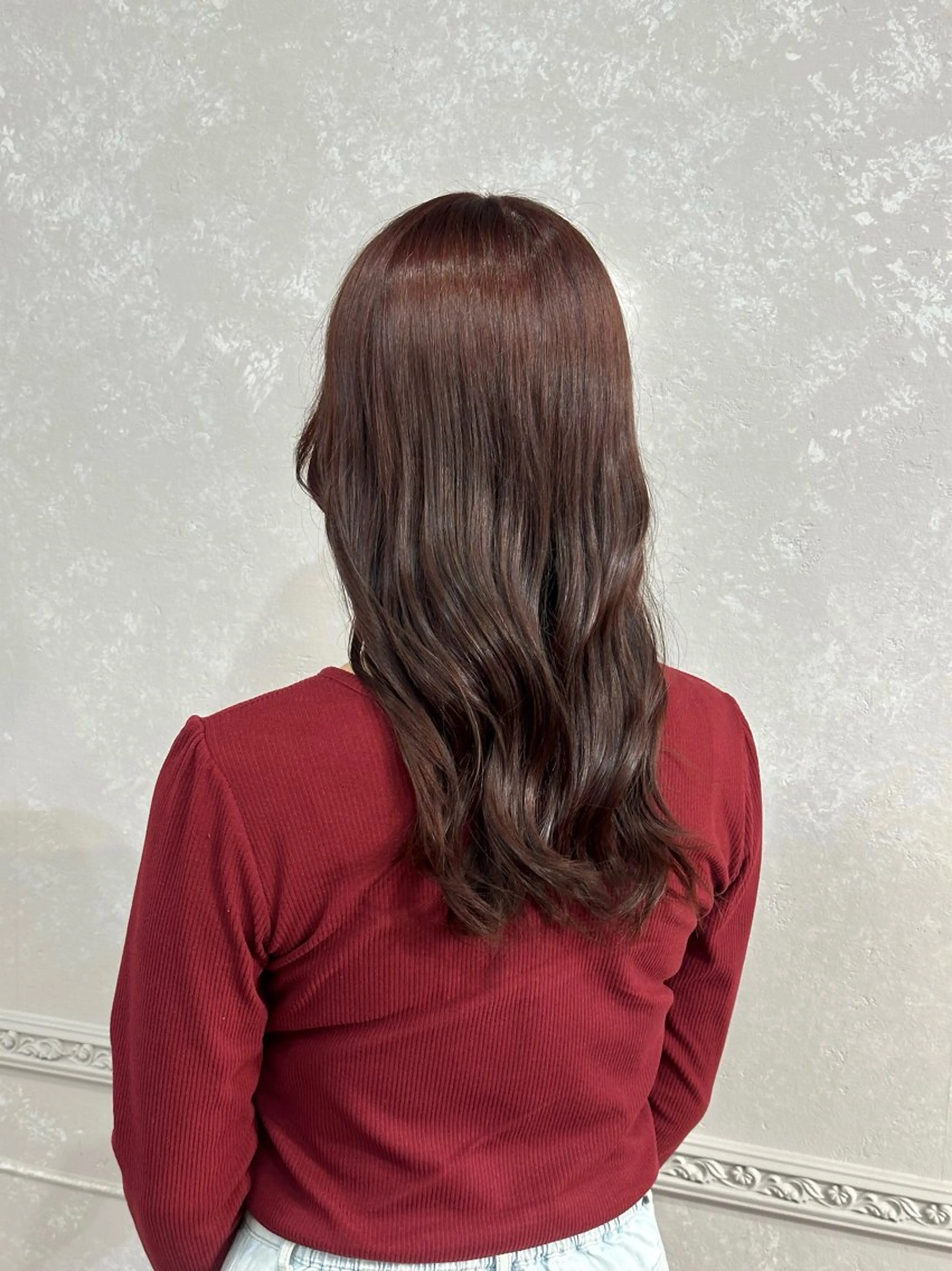 セミロング ヘアカラー トリートメント RISA /千葉 【Ulu】のヘアスタイル