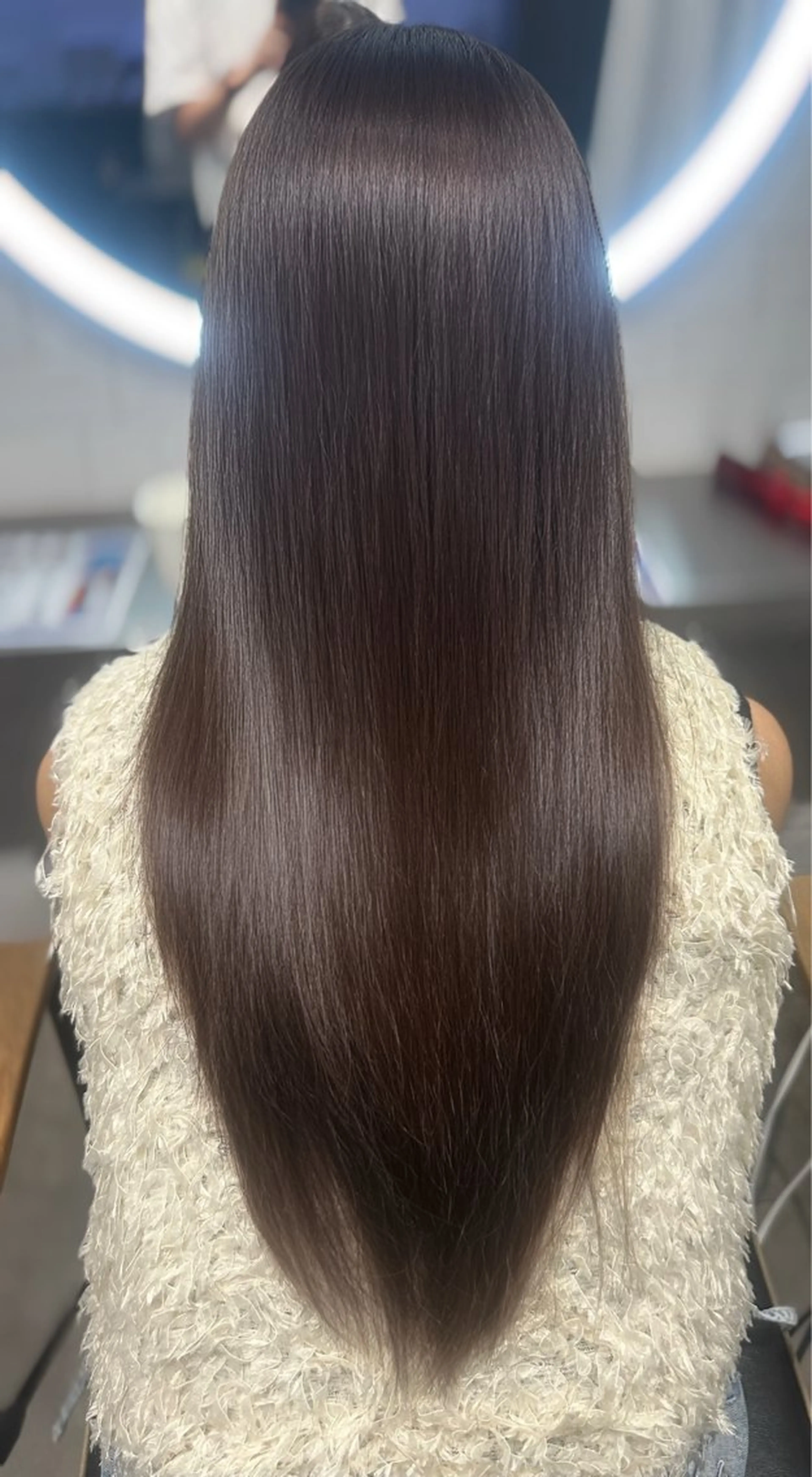 ロング カット ヘアカラー トリートメント 村井 隆仁のヘアスタイル