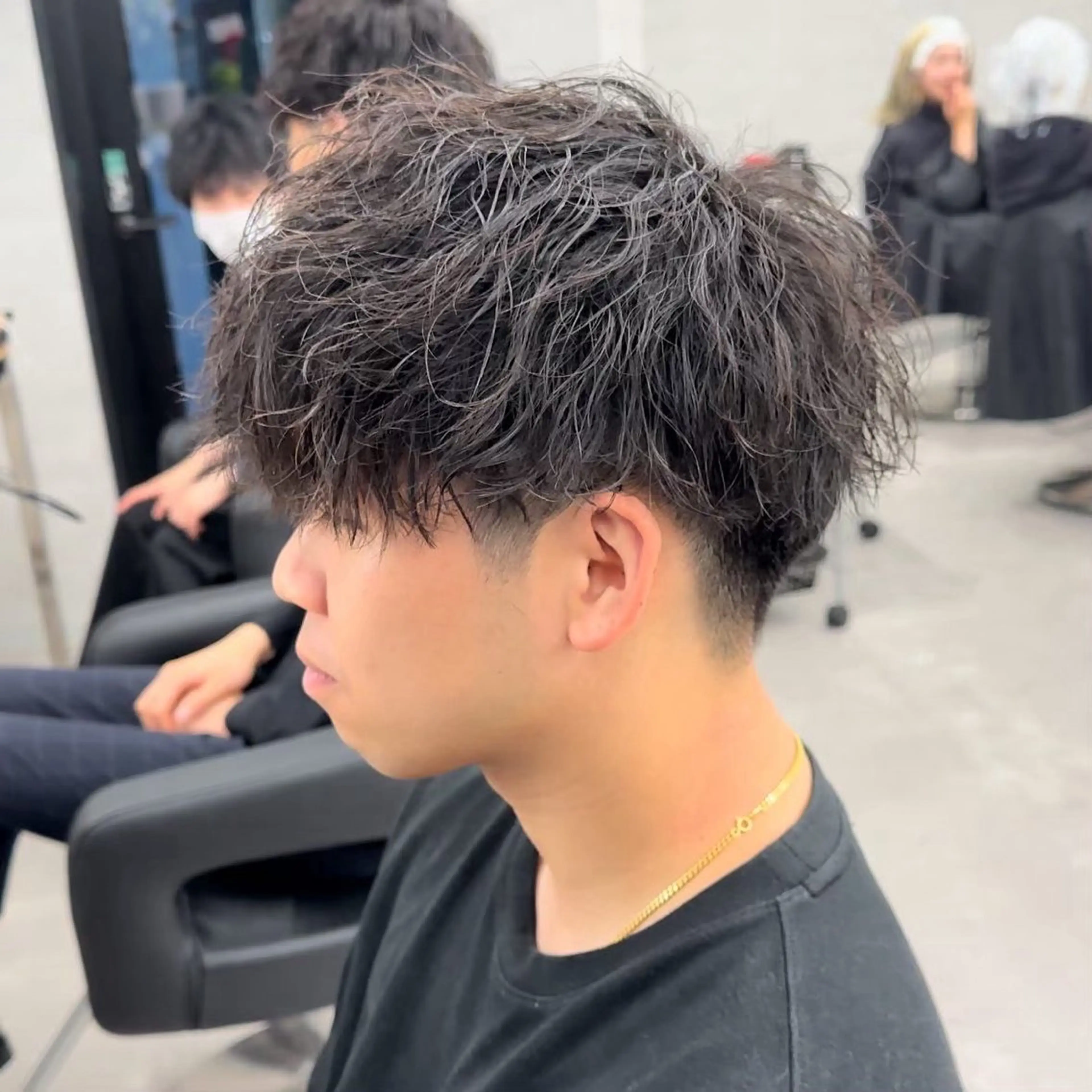 ショート パーマ メンズ メンズパーマ ⚡️メンズ特化⚡️ RYUKIのヘアスタイル