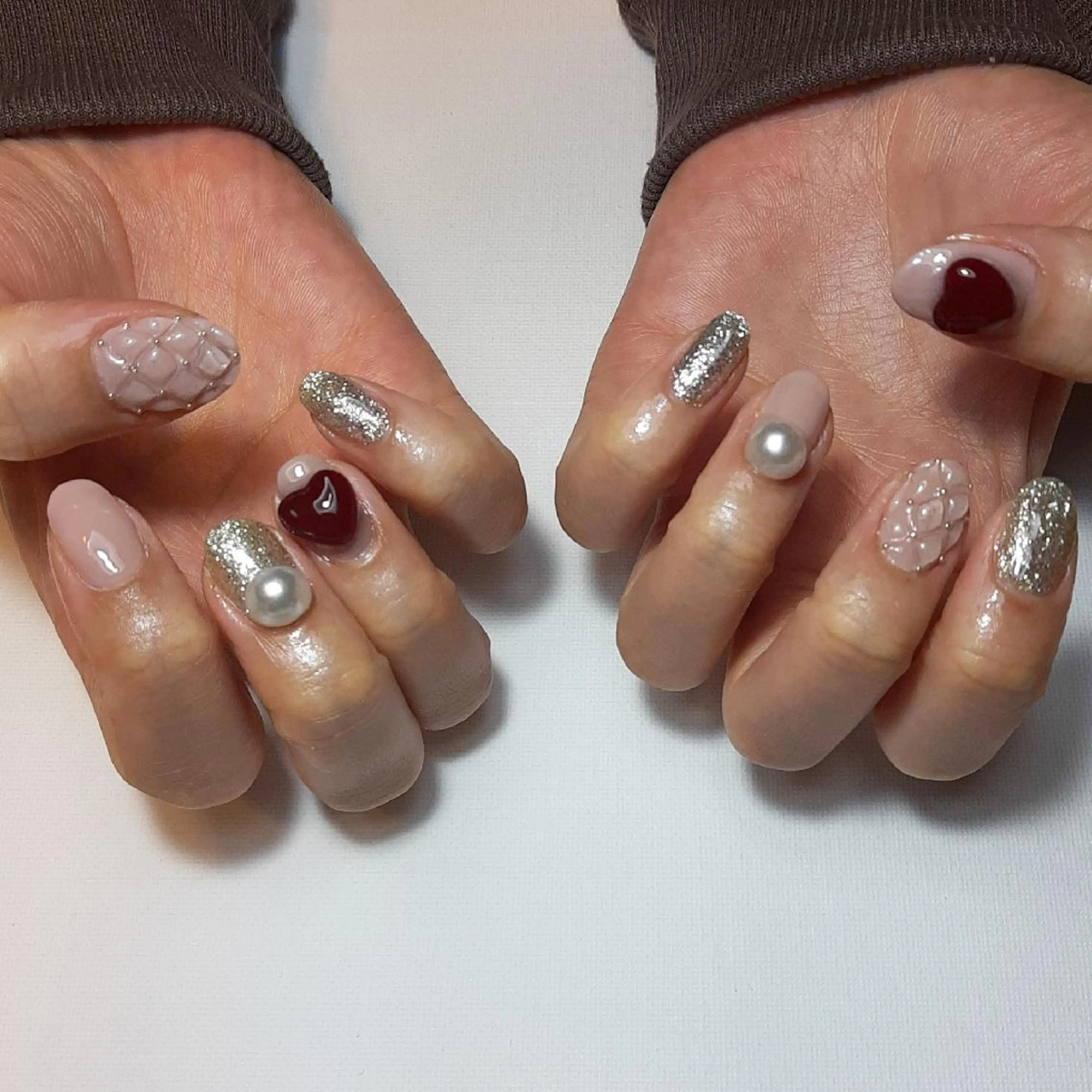 ネイル 冬ネイル owlnail /持込みデザイン専門のネイルデザイン