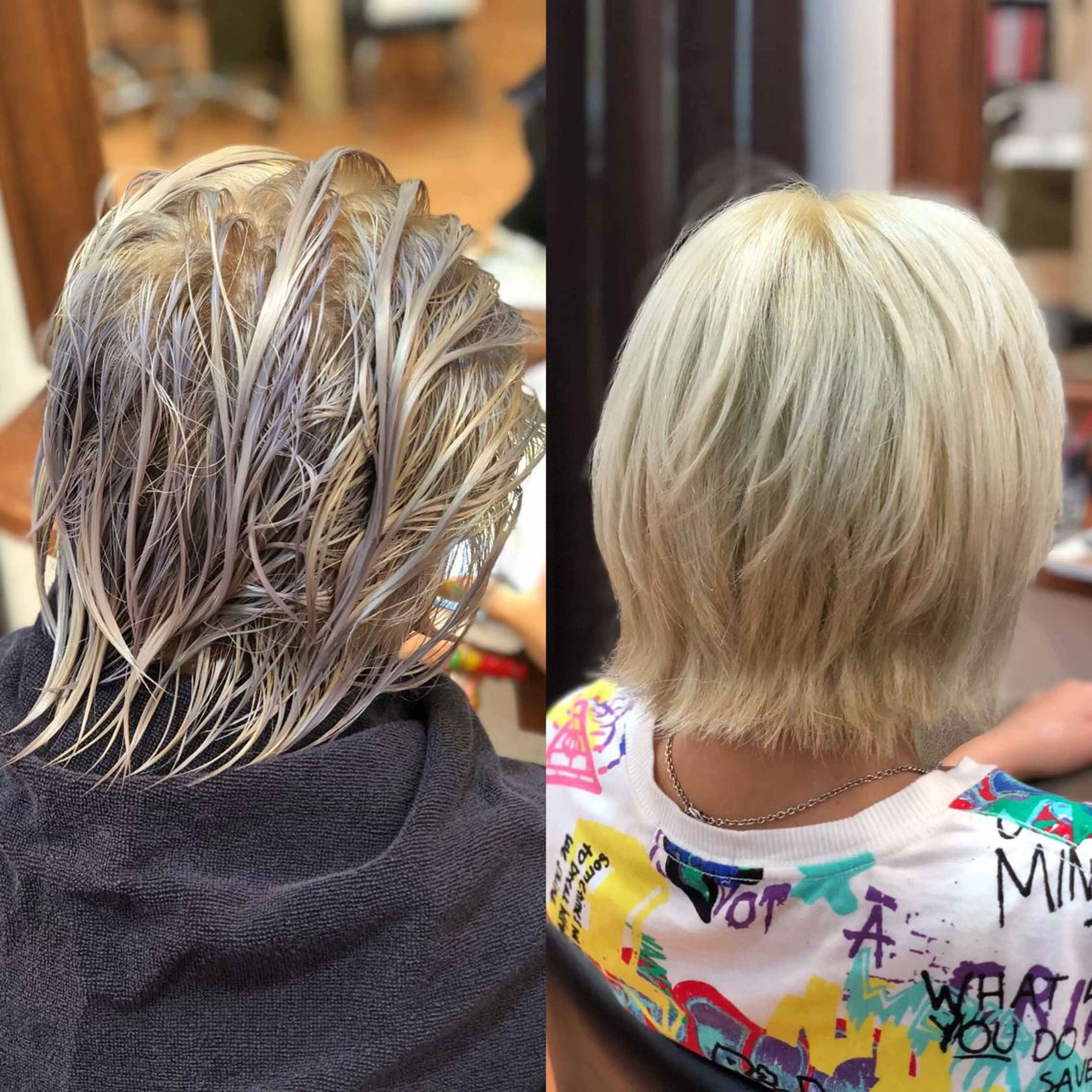 ショート ヘアカラー トリートメント LOCO Ko-kiのヘアスタイル