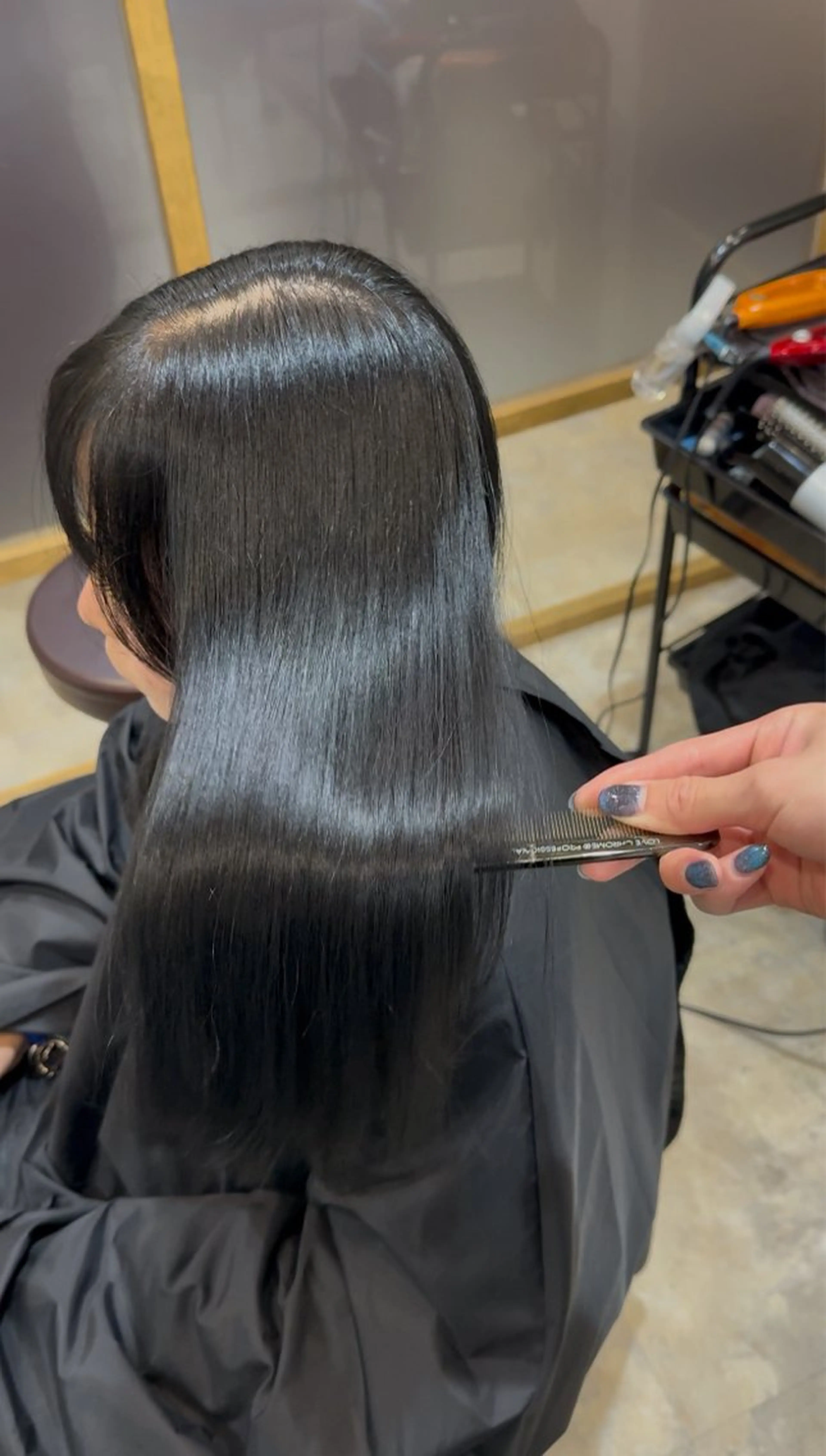 ロング 縮毛矯正 トリートメント RapportSalonHANARE新浦安所属・本間 遥翔のヘアスタイル
