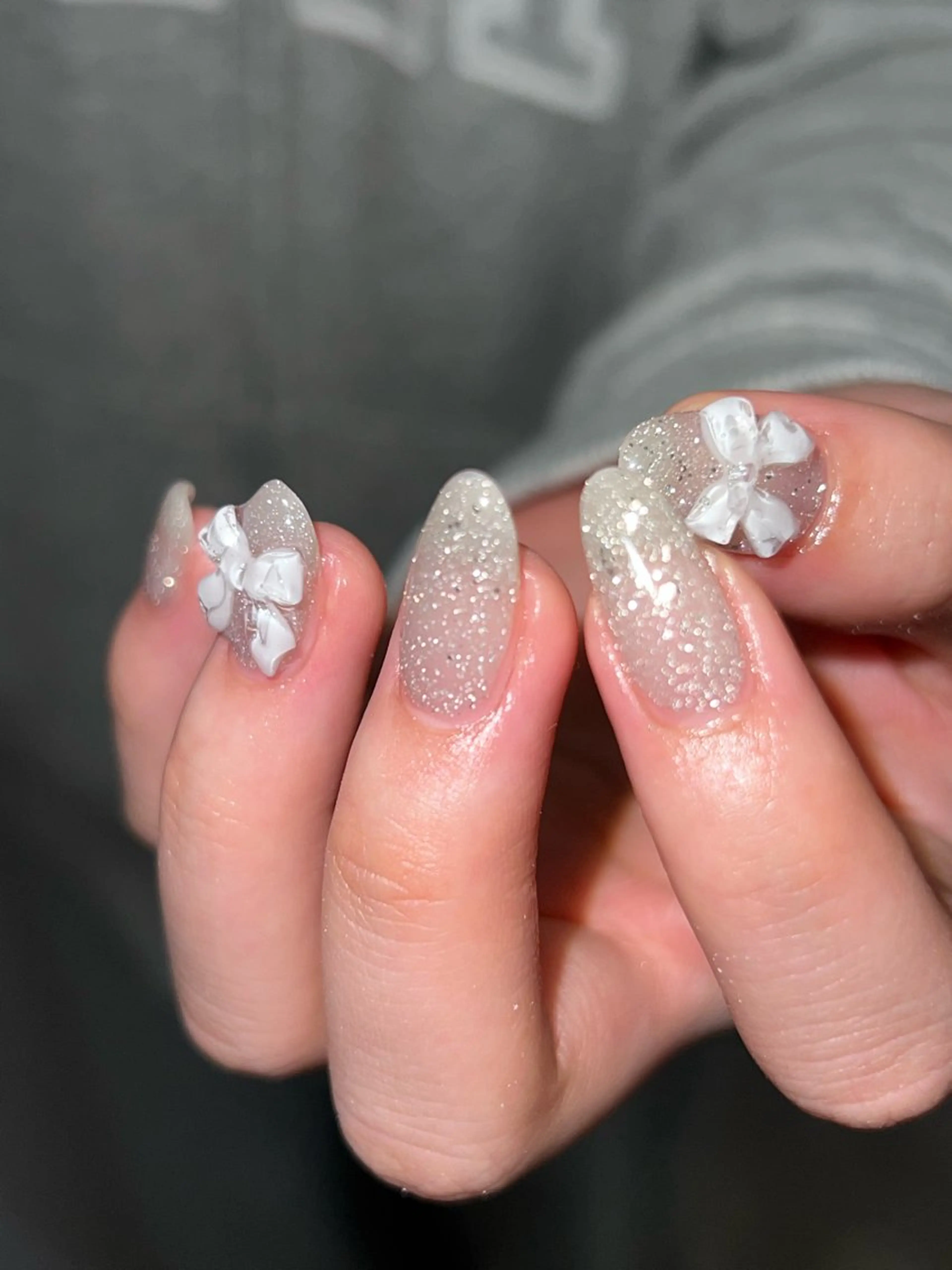 ネイル フラッシュネイル フレンチネイル ジェルネイル マグネットネイル ニュアンスネイル ハンドネイル ハンドケア Bana_ Nailのネイルデザイン