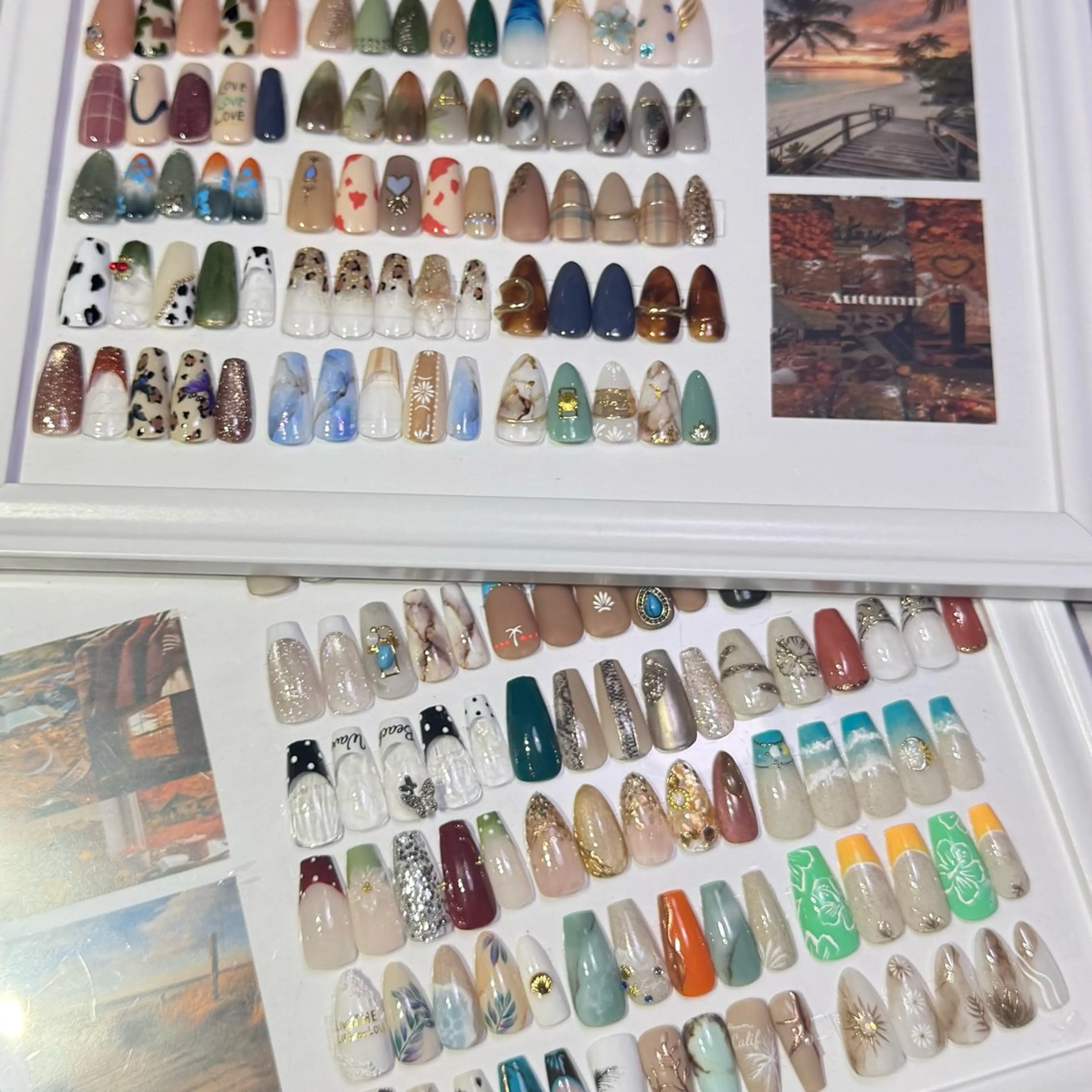 ‪💚先着1日1名さま‪💚【オフなし・あり】 ジェル💅🏽定額サンプルの写真