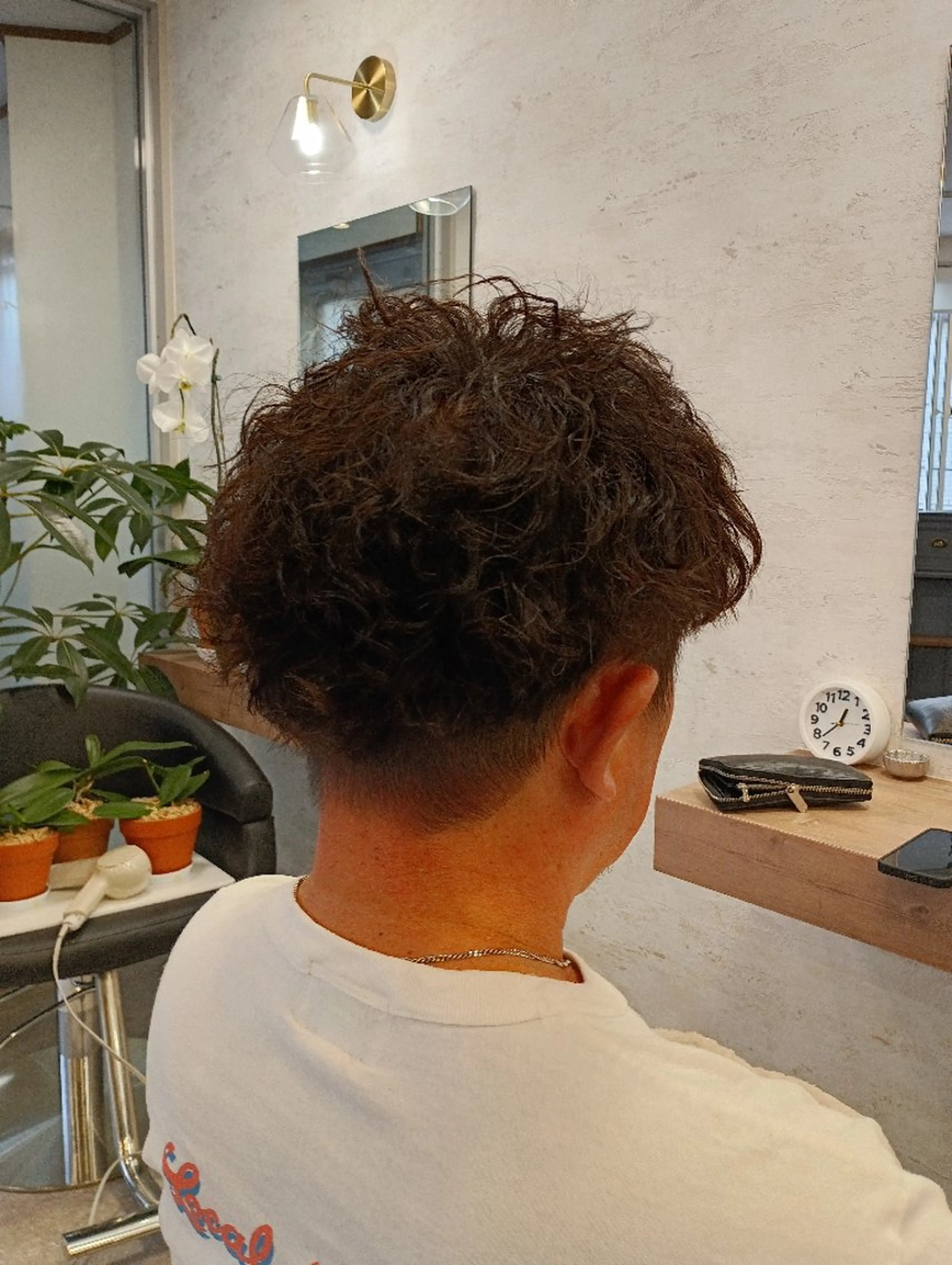 メンズ カット パーマ and g.所属・下釜 みゆきのヘアスタイル